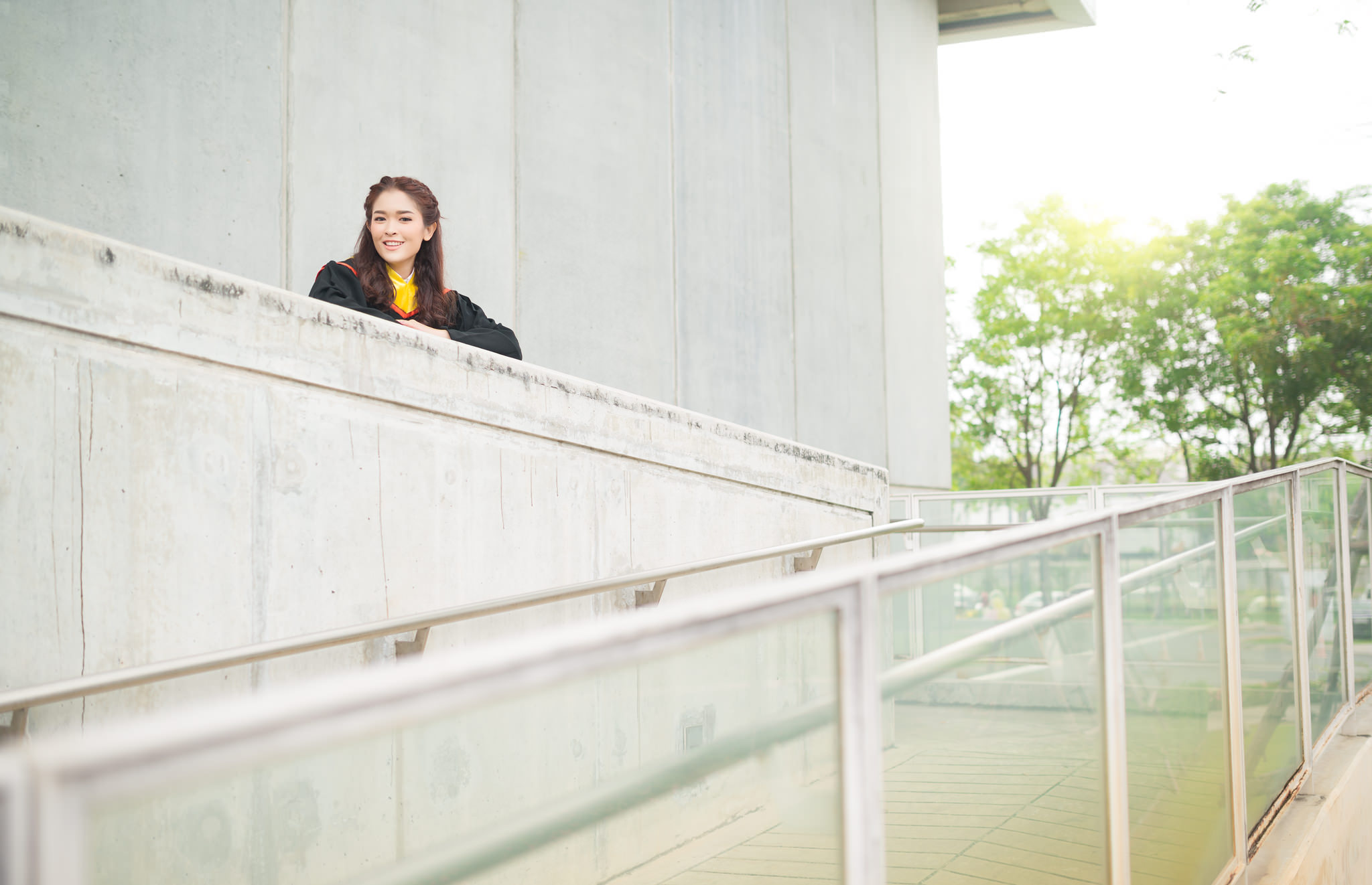 รับถ่ายรูปงานรับปริญญามหาวิทยาลัยกรุงเทพ