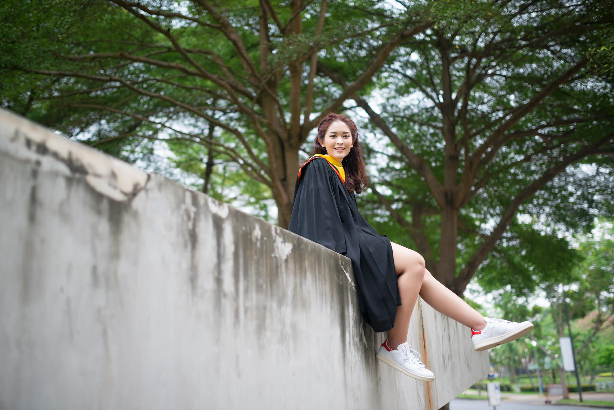 รับถ่ายรูปงานรับปริญญามหาวิทยาลัยกรุงเทพ