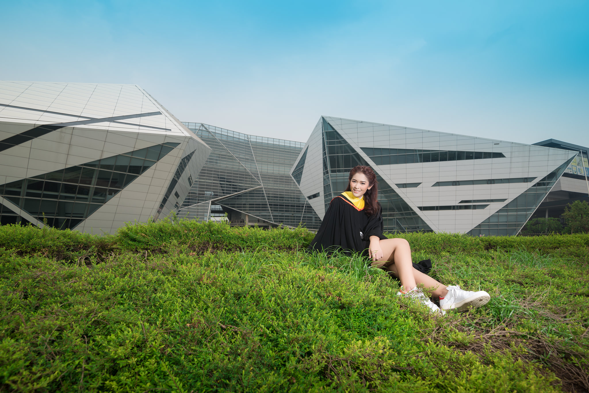 รับถ่ายรูปงานรับปริญญามหาวิทยาลัยกรุงเทพ