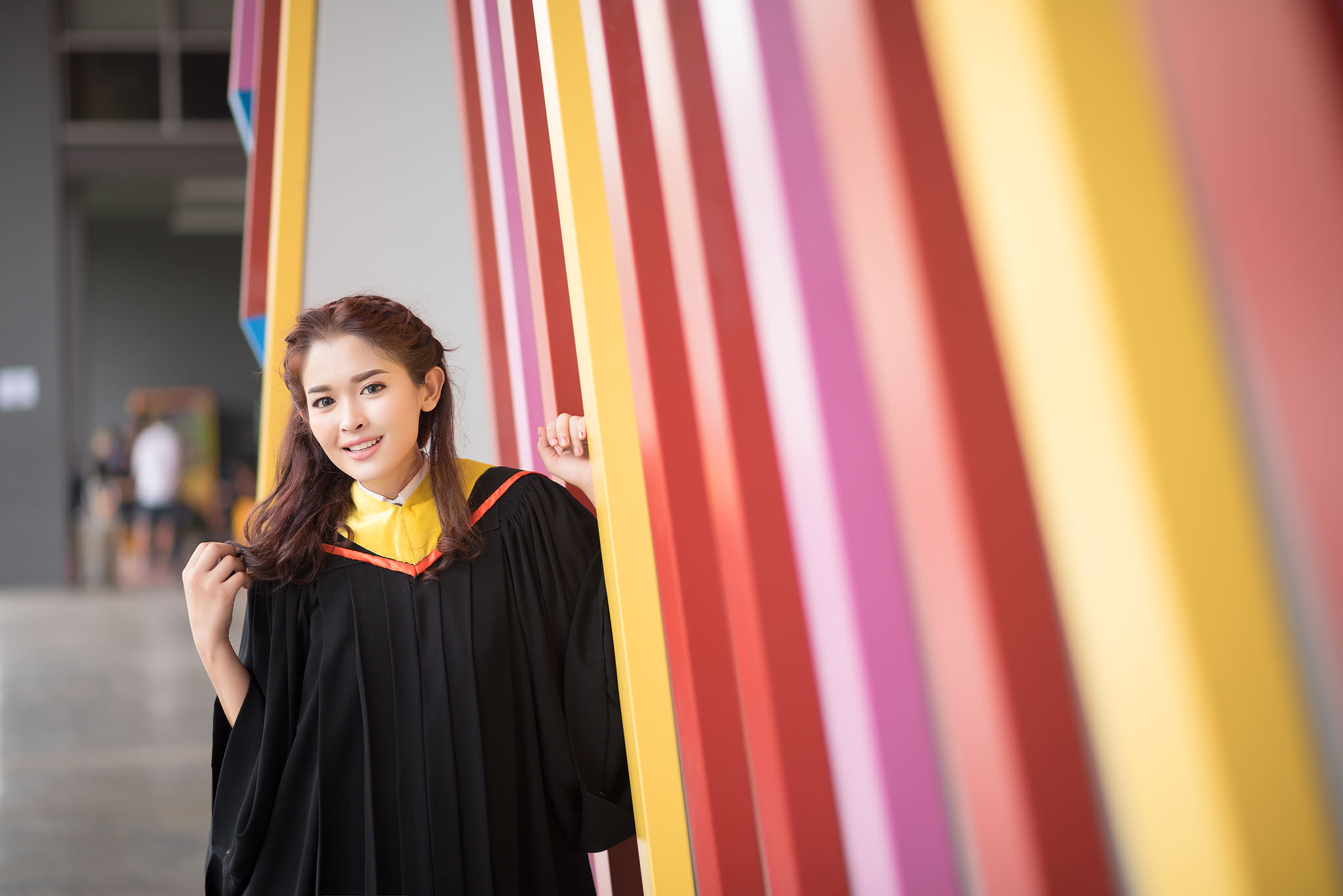 รับถ่ายรูปงานรับปริญญามหาวิทยาลัยกรุงเทพ