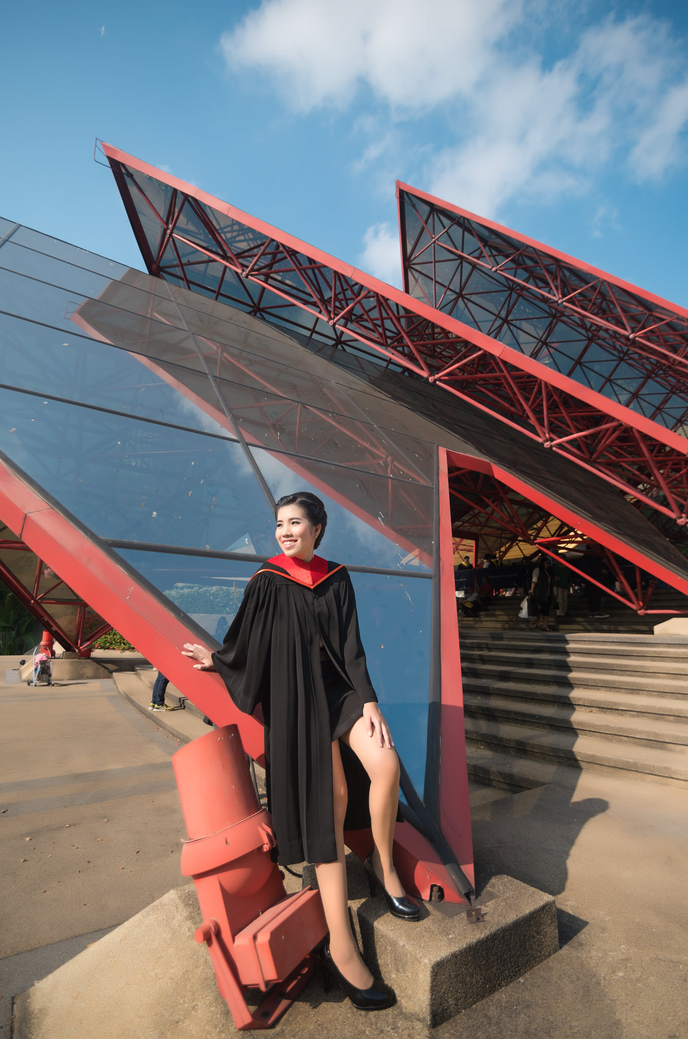 รับถ่ายรูปงานรับปริญญามหาวิทยาลัยกรุงเทพ