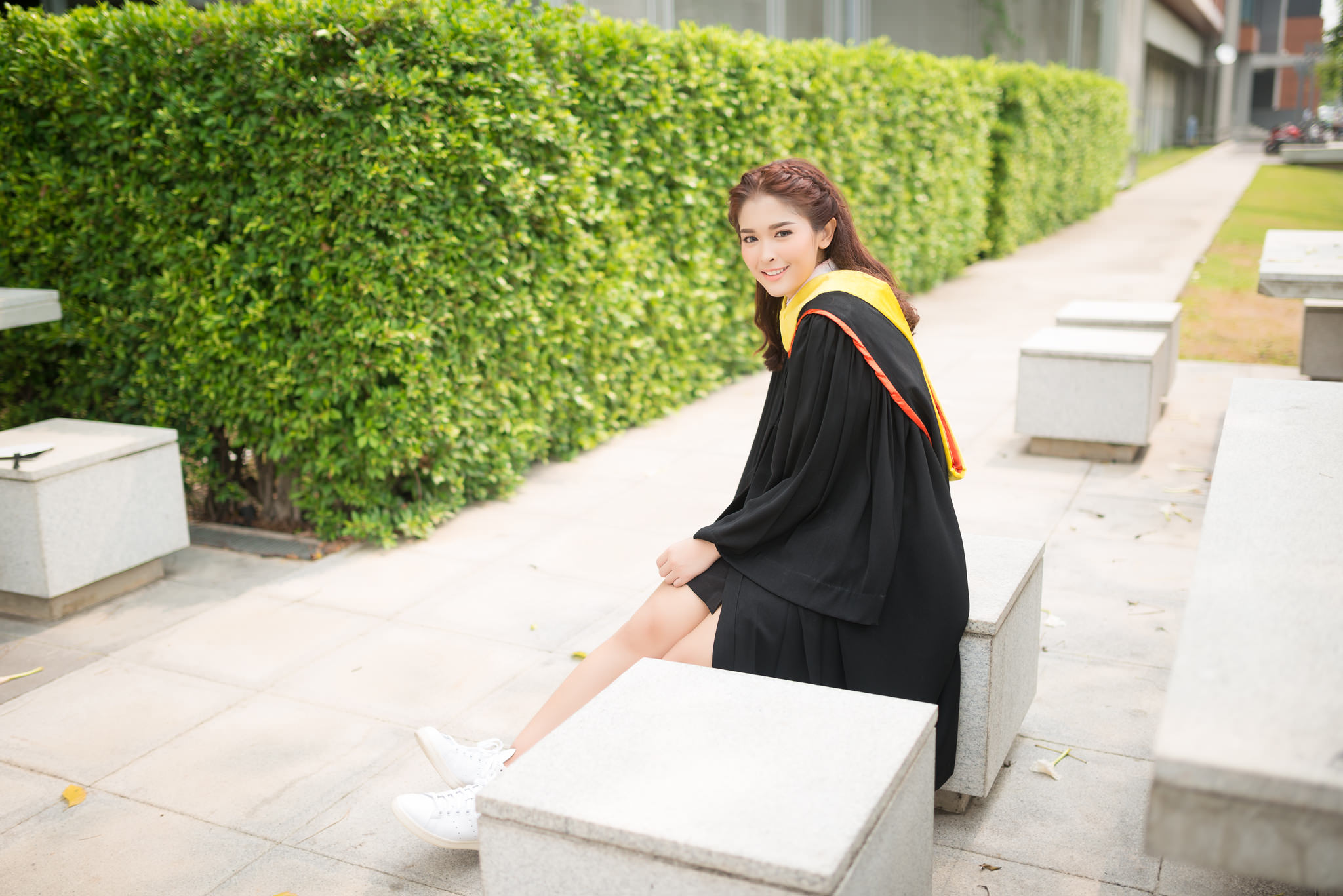 รับถ่ายรูปงานรับปริญญามหาวิทยาลัยกรุงเทพ