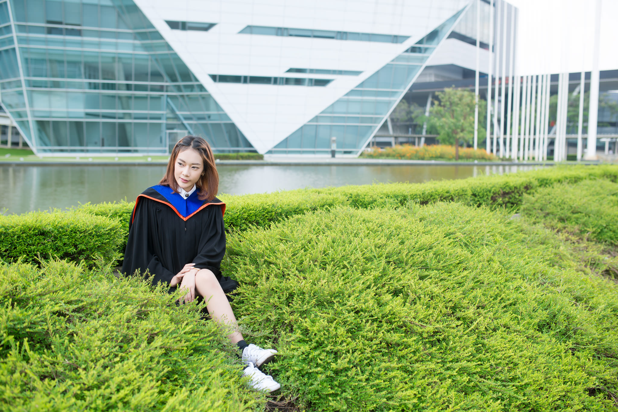 รับถ่ายรูปงานรับปริญญามหาวิทยาลัยกรุงเทพ