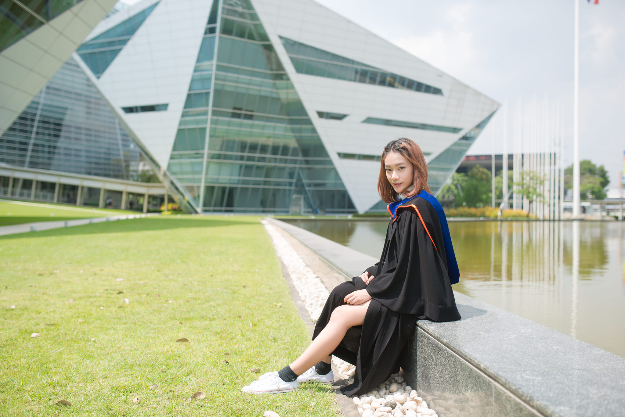 รับถ่ายรูปงานรับปริญญามหาวิทยาลัยกรุงเทพ