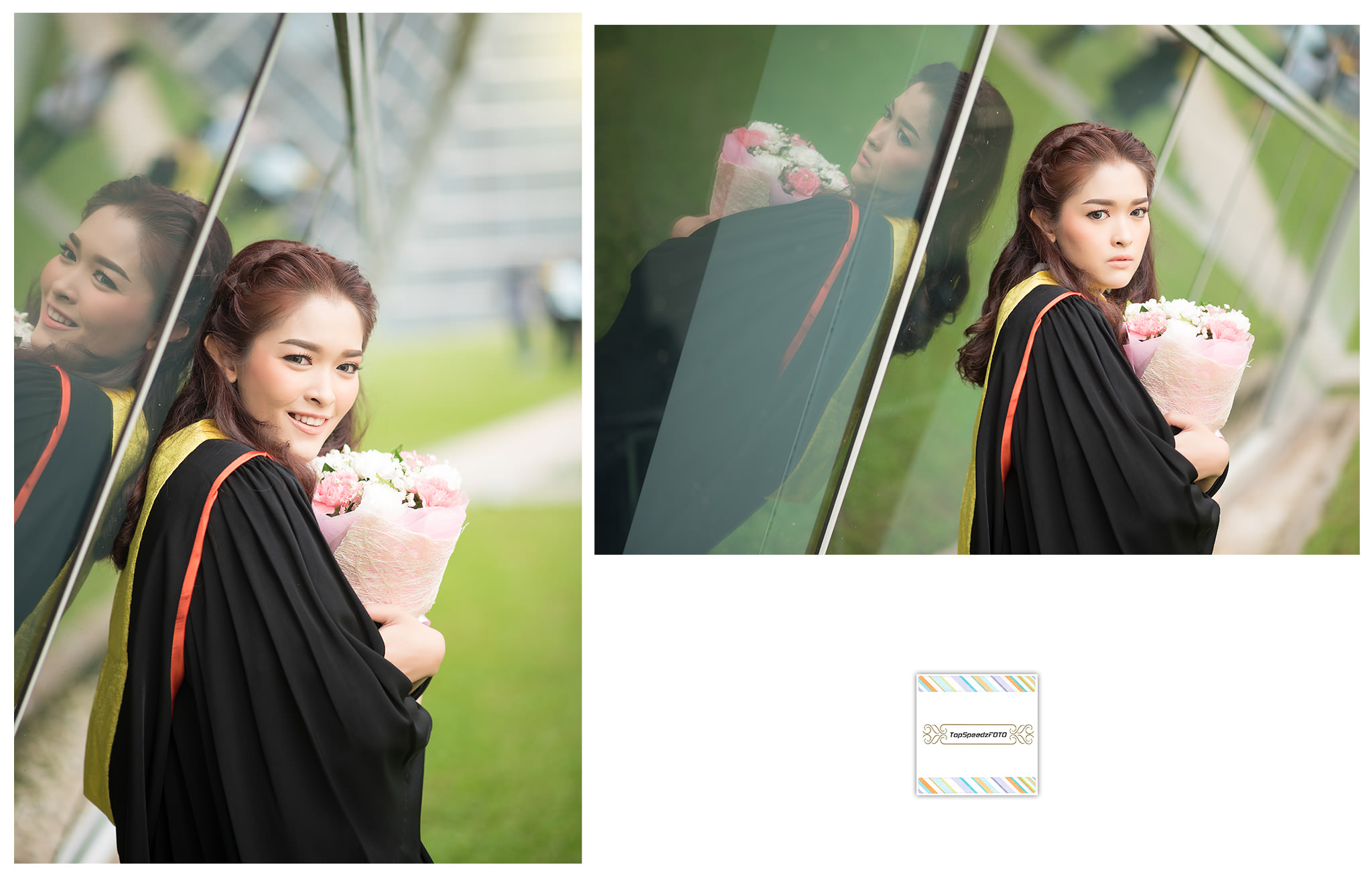 รับถ่ายรูปงานรับปริญญามหาวิทยาลัยกรุงเทพ