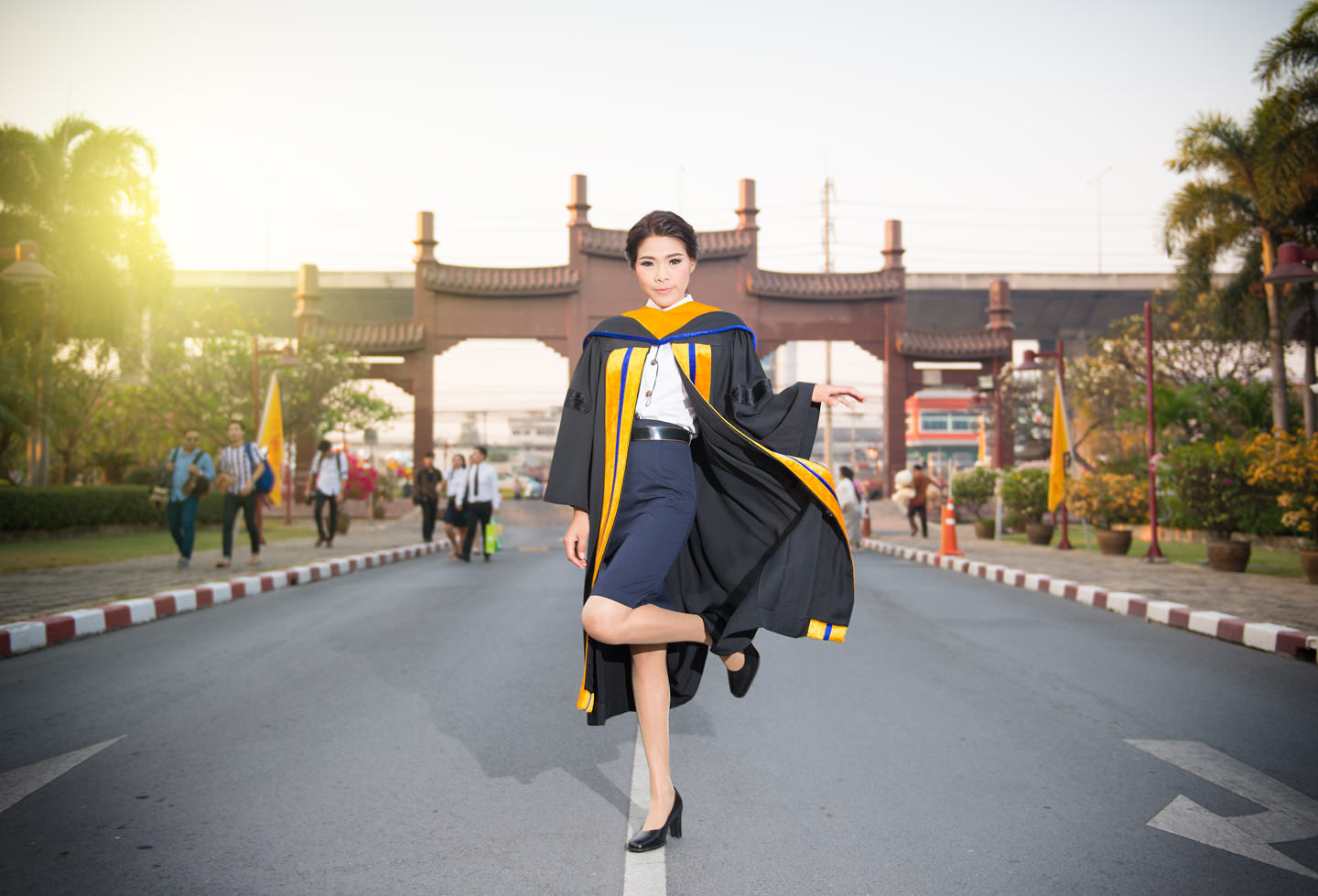รับถ่ายรูปงานรับปริญญามหาวิทยาลัยหัวเฉียวเฉลิมพระเกียรติ