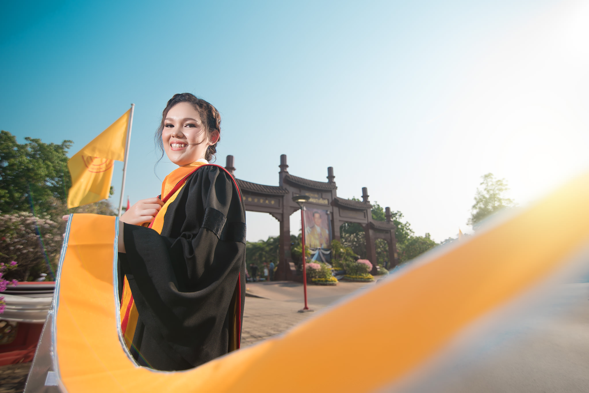 รับถ่ายรูปงานรับปริญญามหาวิทยาลัยหัวเฉียวเฉลิมพระเกียรติ