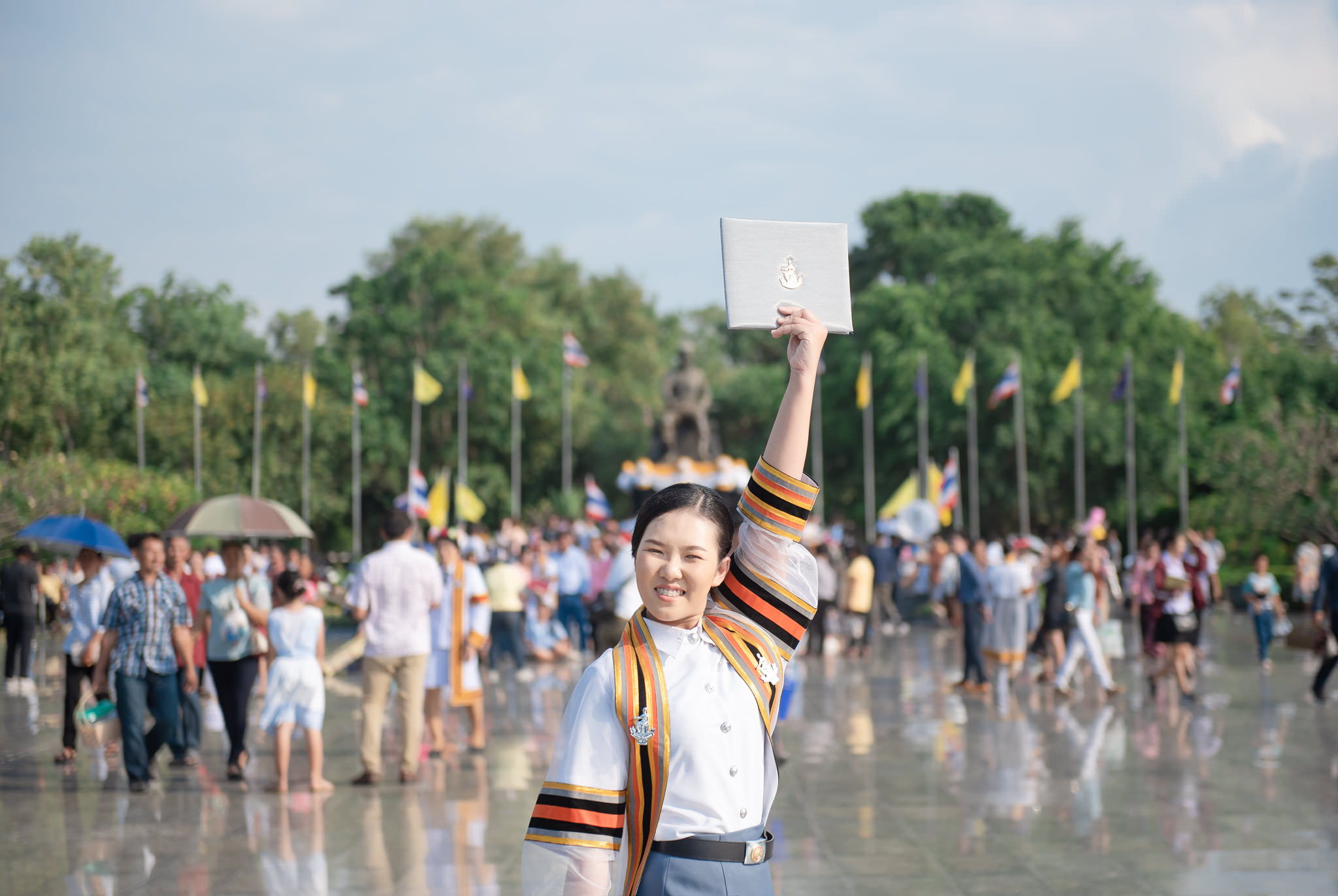 ถ่ายรูปรับปริญญามหาวิทยาลัยนเรศวร 16