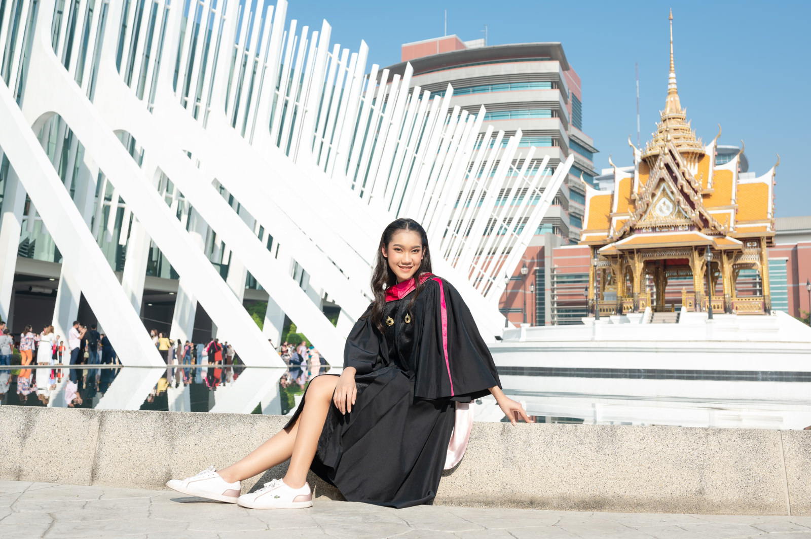 ถ่ายรูปรับปริญญามหาวิทยาลัยรังสิต 13