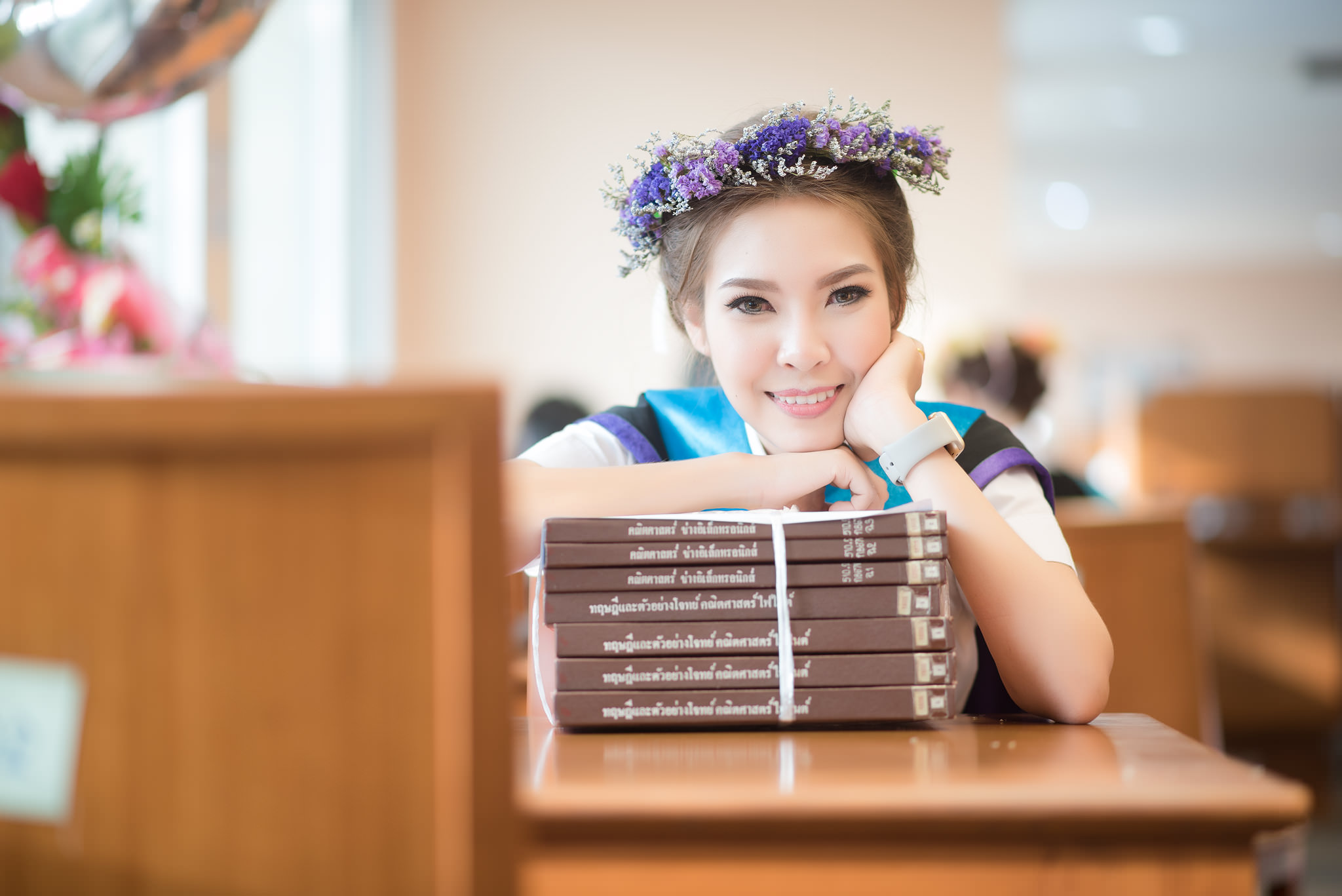 รับปริญญามหาวิทยาลัยหอการค้าไทย