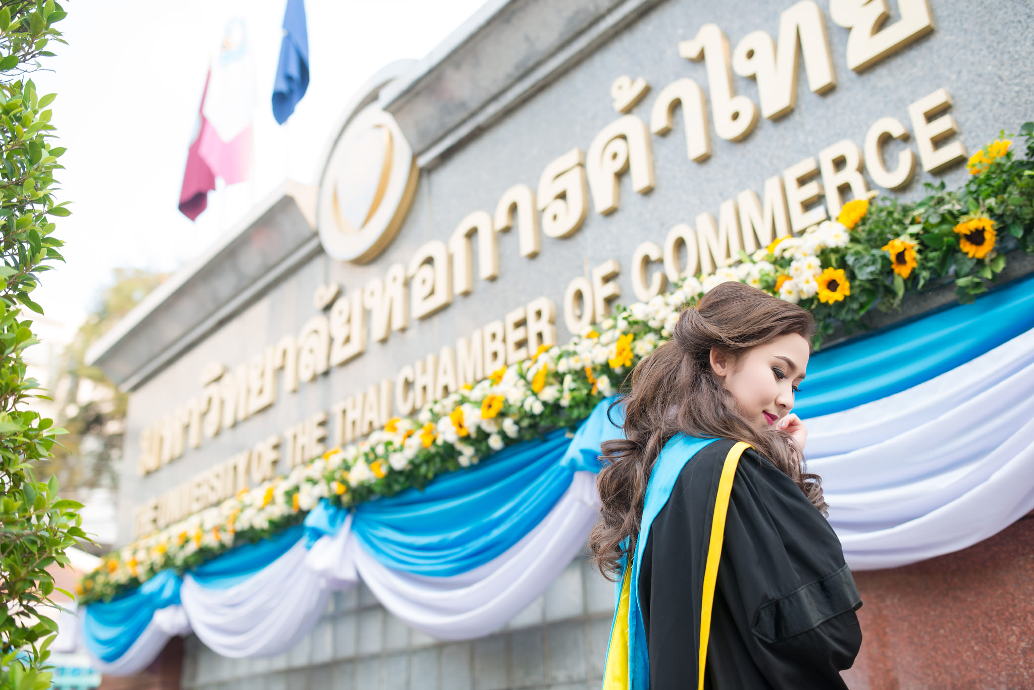 รับถ่ายรูปงานรับปริญญามหาวิทยาลัยหอการค้าไทย