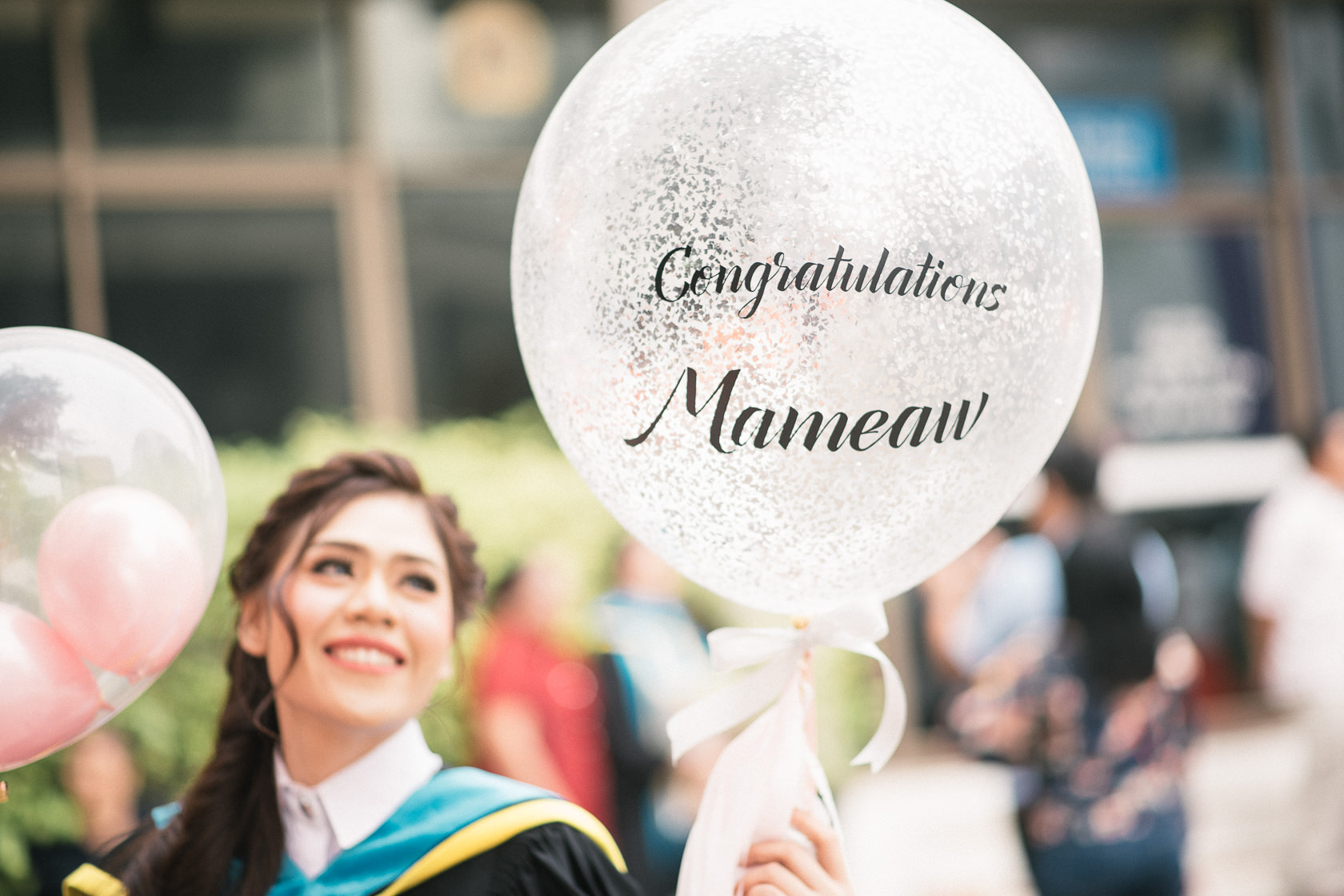 รับถ่ายรูปงานรับปริญญามหาวิทยาลัยหอการค้าไทย