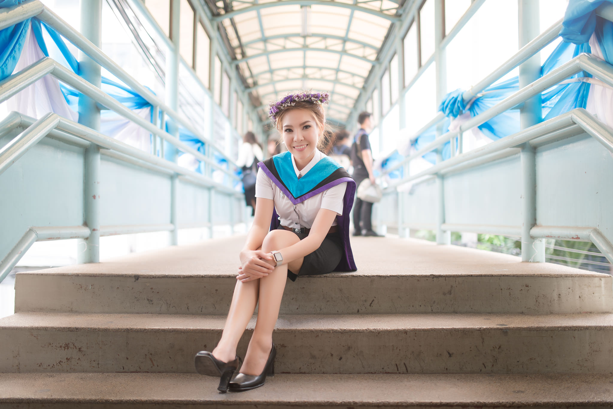 รับถ่ายรูปงานรับปริญญามหาวิทยาลัยหอการค้าไทย