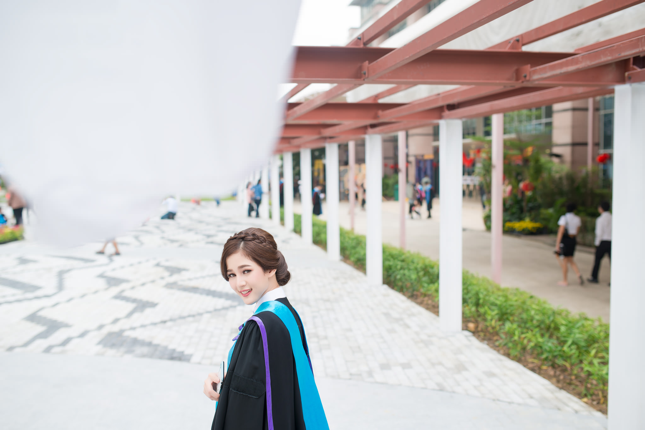 รับถ่ายรูปงานรับปริญญามหาวิทยาลัยหอการค้าไทย