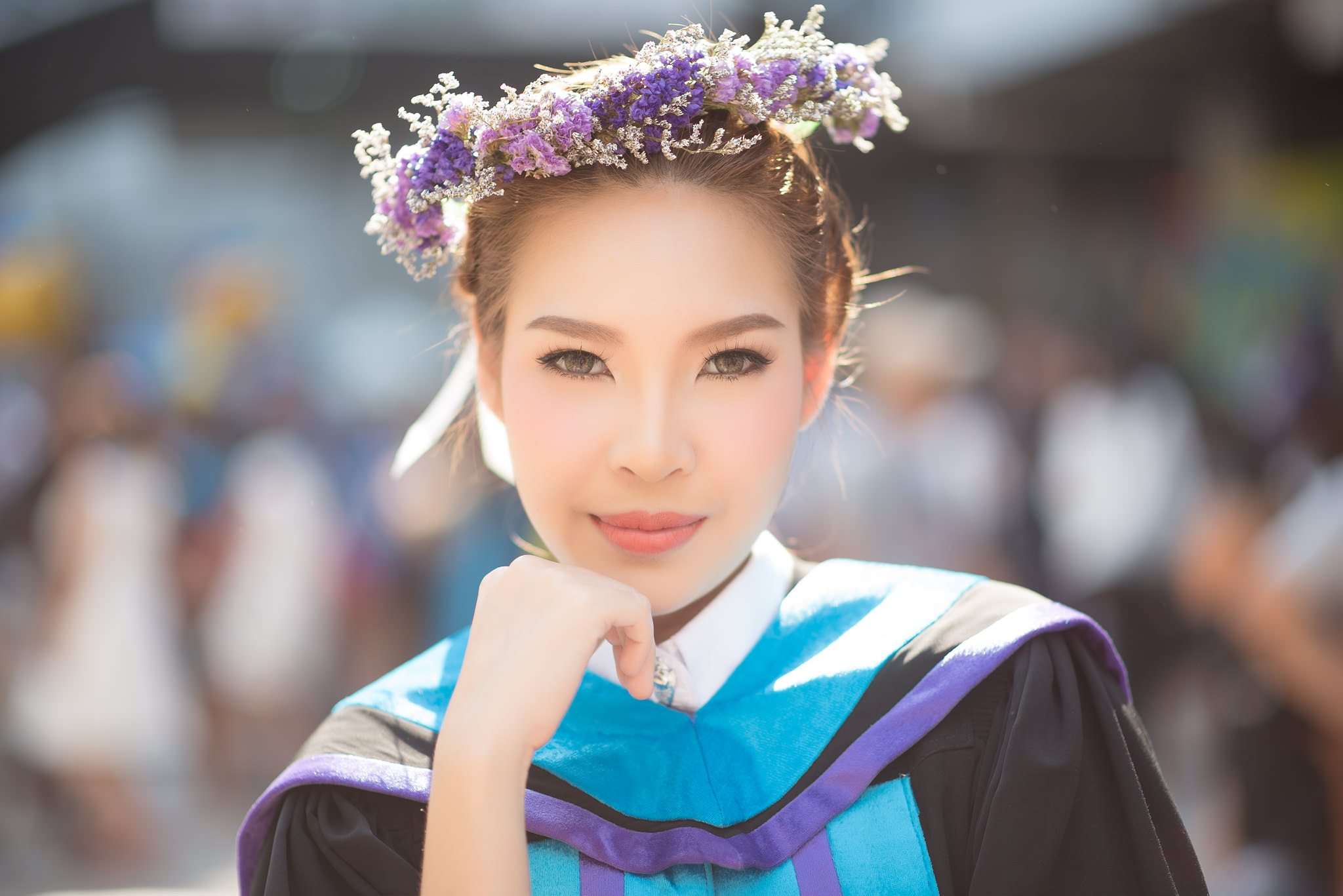 รับถ่ายรูปงานรับปริญญามหาวิทยาลัยหอการค้าไทย