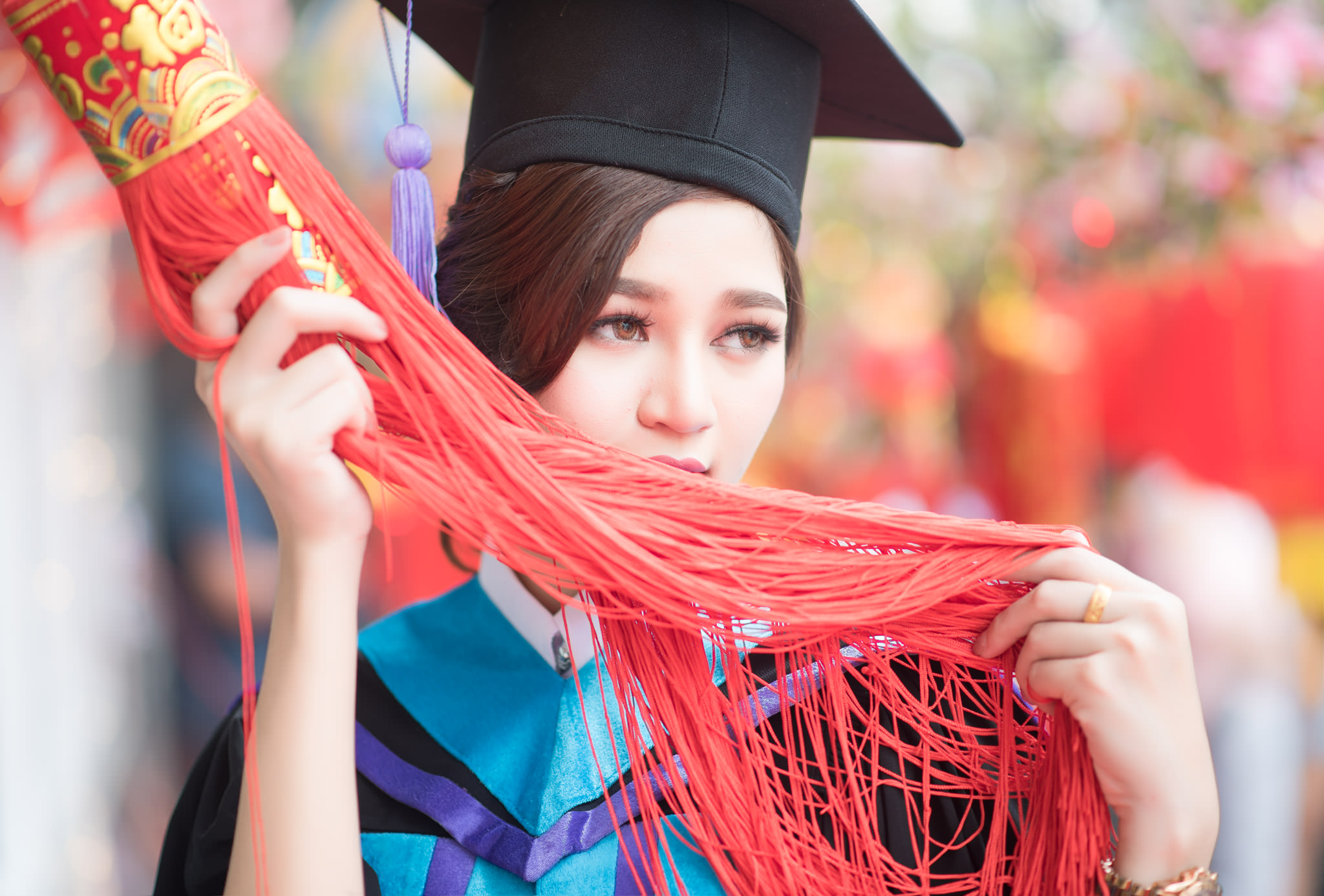 รับถ่ายรูปงานรับปริญญามหาวิทยาลัยหอการค้าไทย