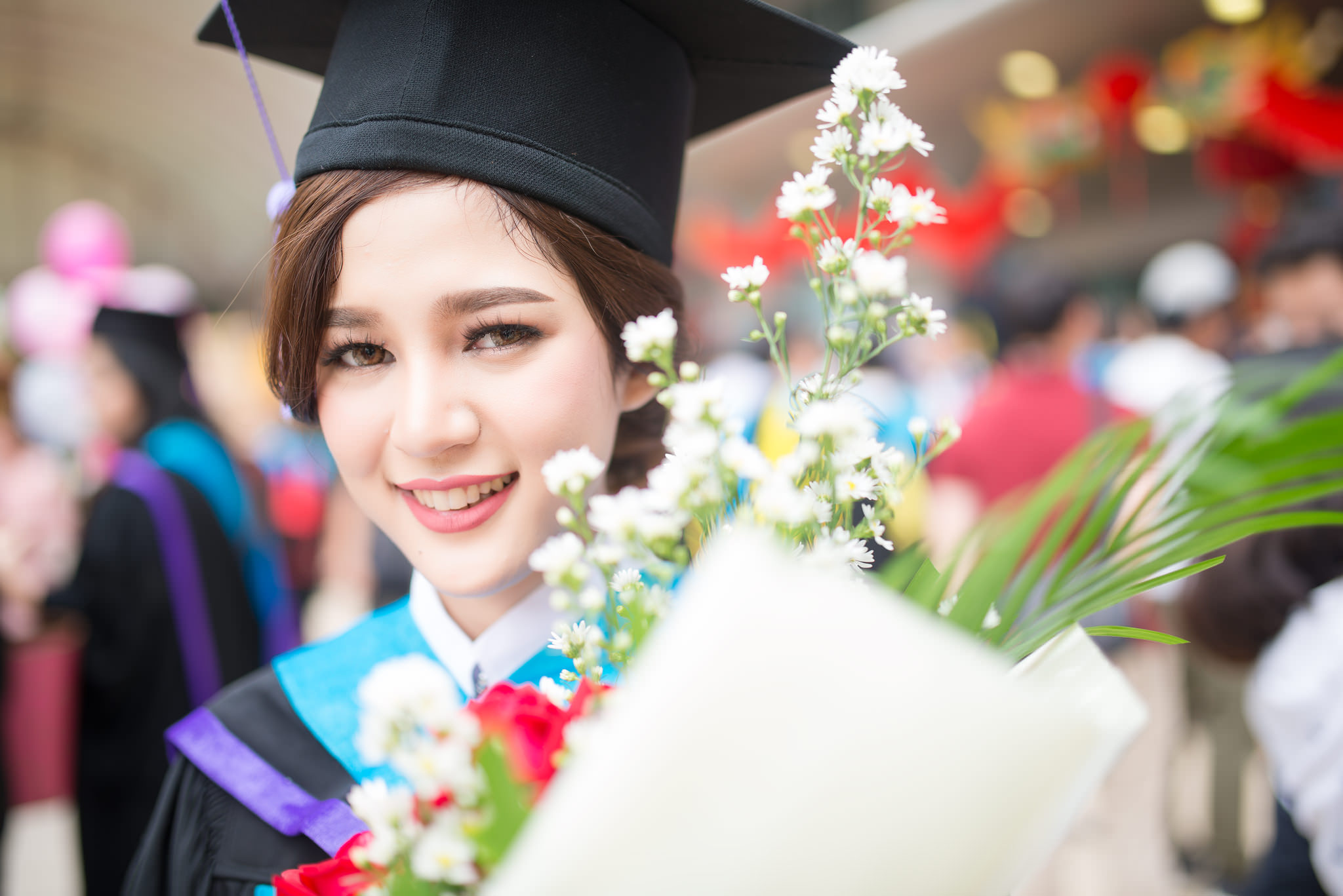 รับถ่ายรูปงานรับปริญญามหาวิทยาลัยหอการค้าไทย