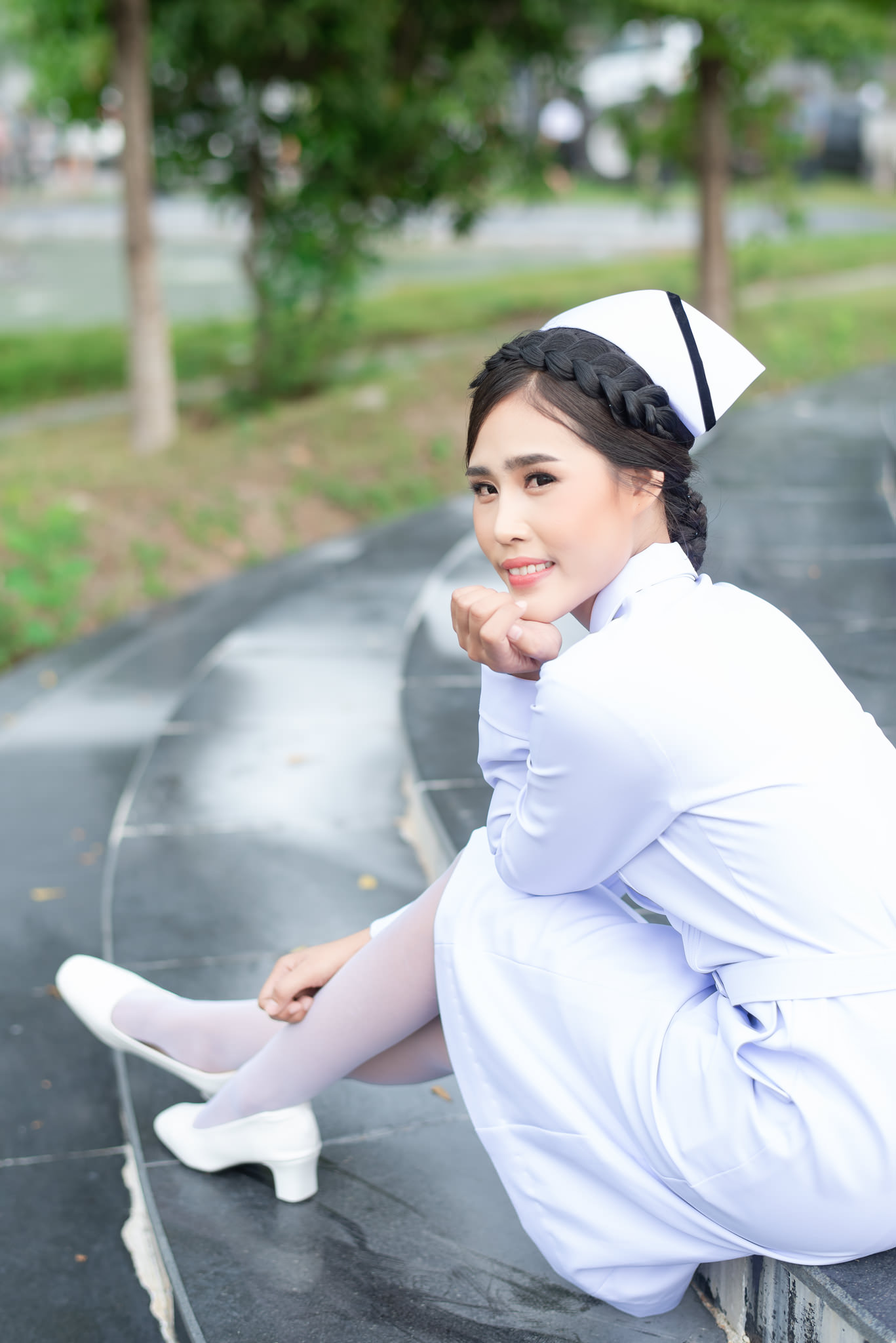 รับถ่ายรูปงานรับปริญญาวิทยาลัยพยาบาล