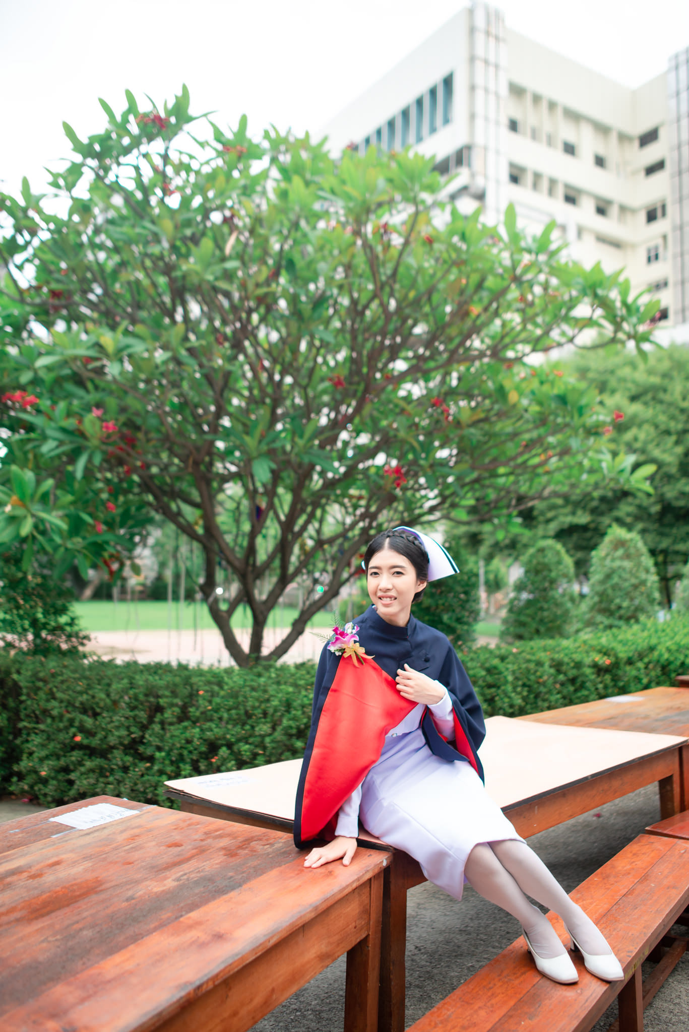 รับถ่ายรูปงานรับปริญญาวิทยาลัยพยาบาล