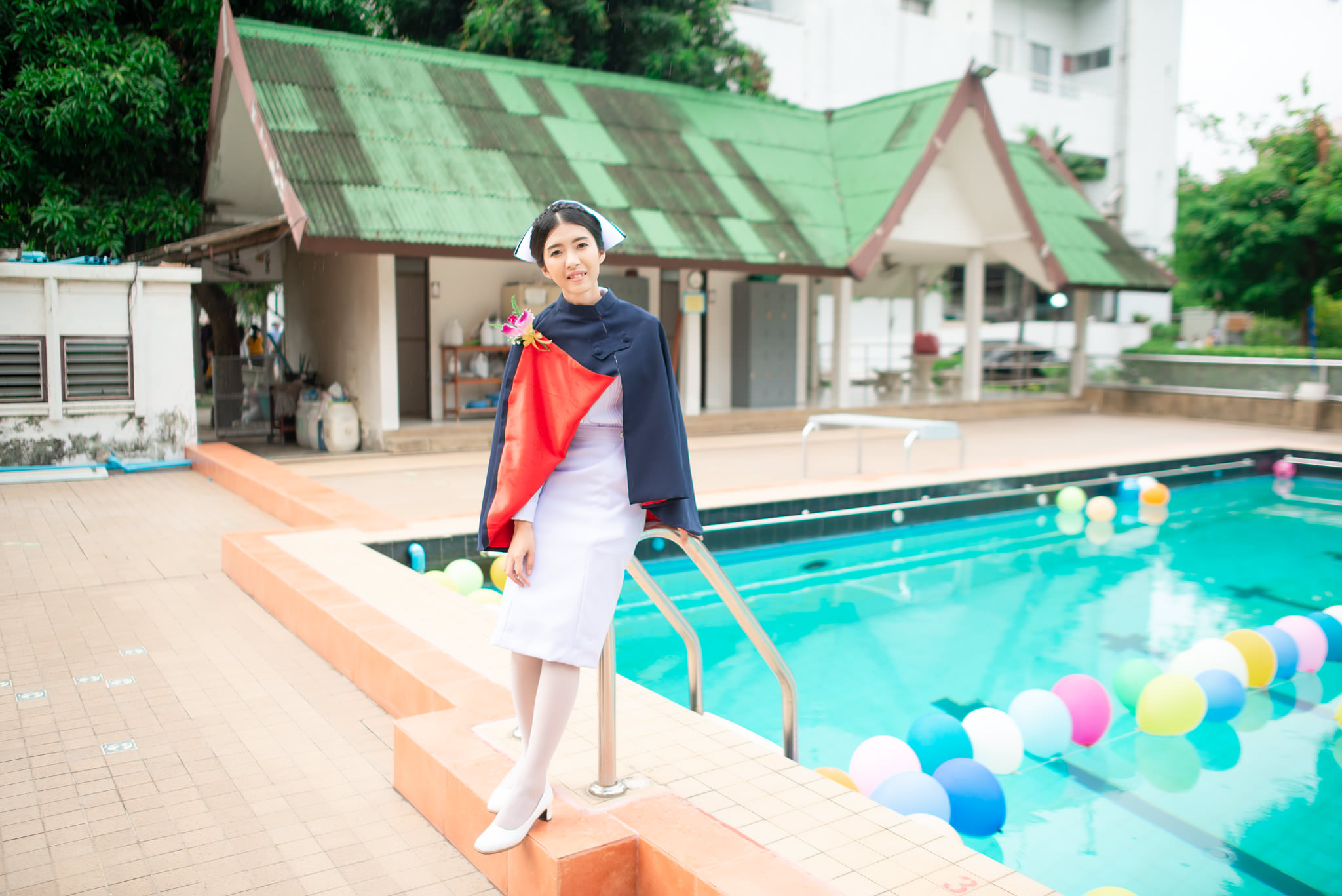 รับถ่ายรูปงานรับปริญญาวิทยาลัยพยาบาล