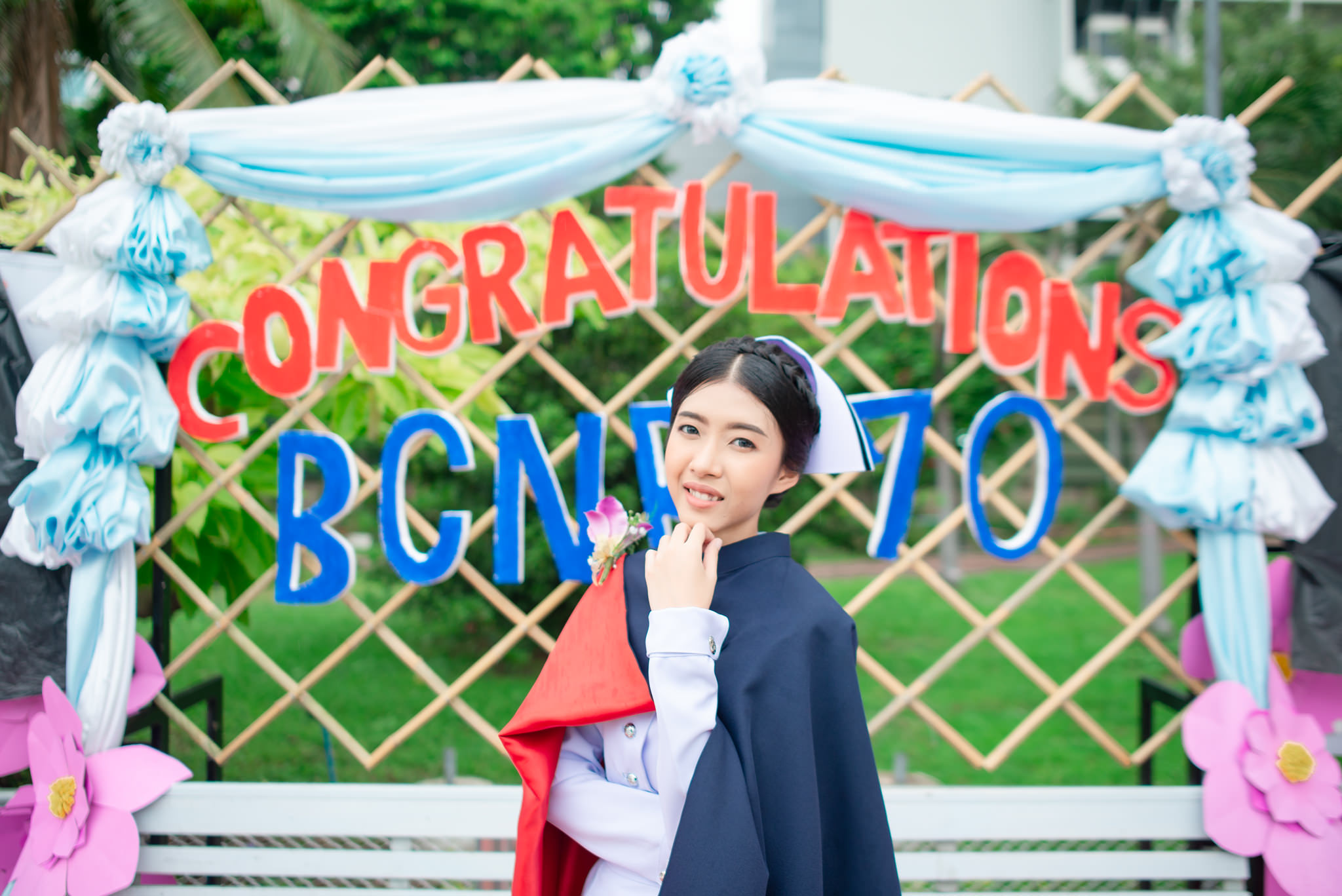 รับถ่ายรูปงานรับปริญญาวิทยาลัยพยาบาล
