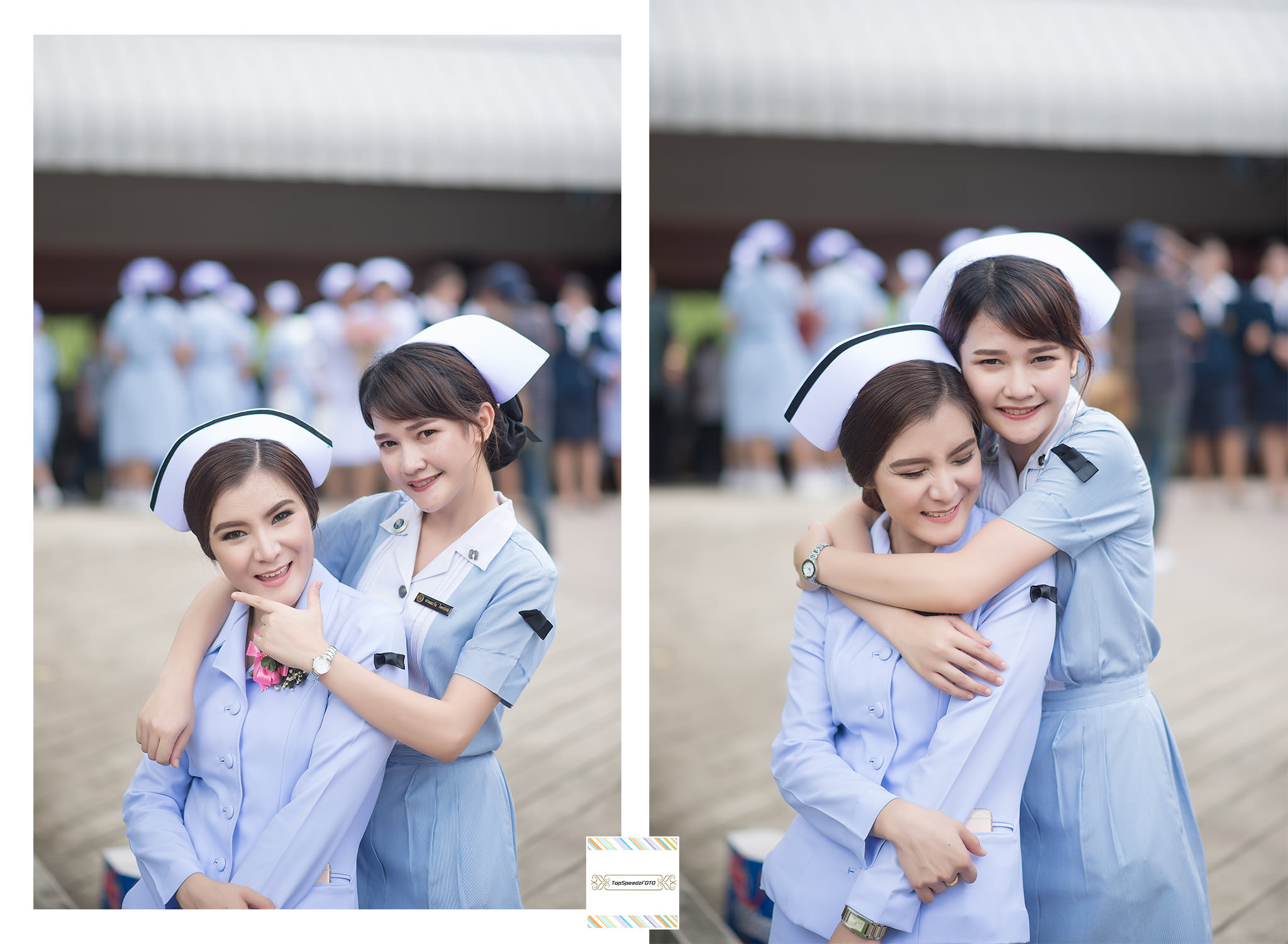 รับถ่ายรูปงานรับปริญญาวิทยาลัยพยาบาล