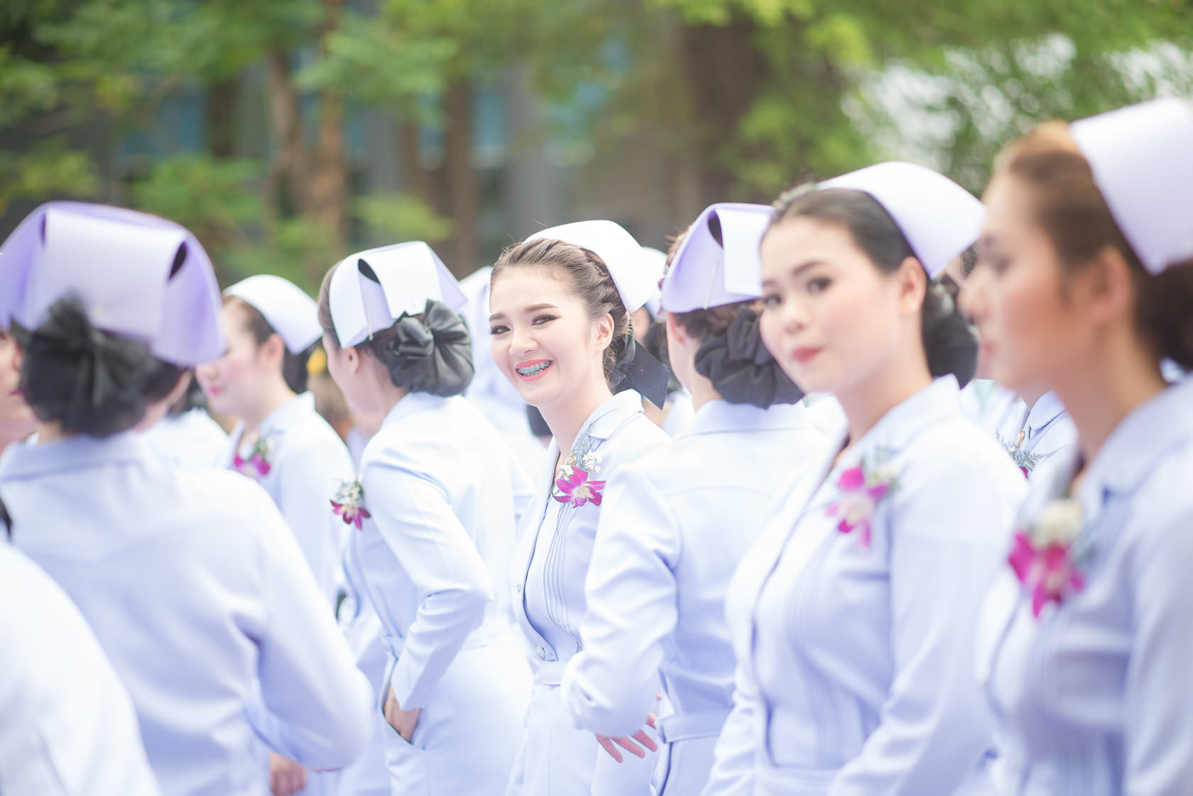 รับถ่ายรูปงานรับปริญญาวิทยาลัยพยาบาล