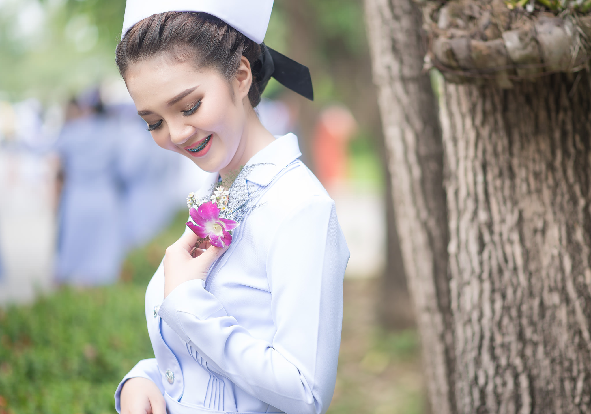 รับถ่ายรูปงานรับปริญญาวิทยาลัยพยาบาล