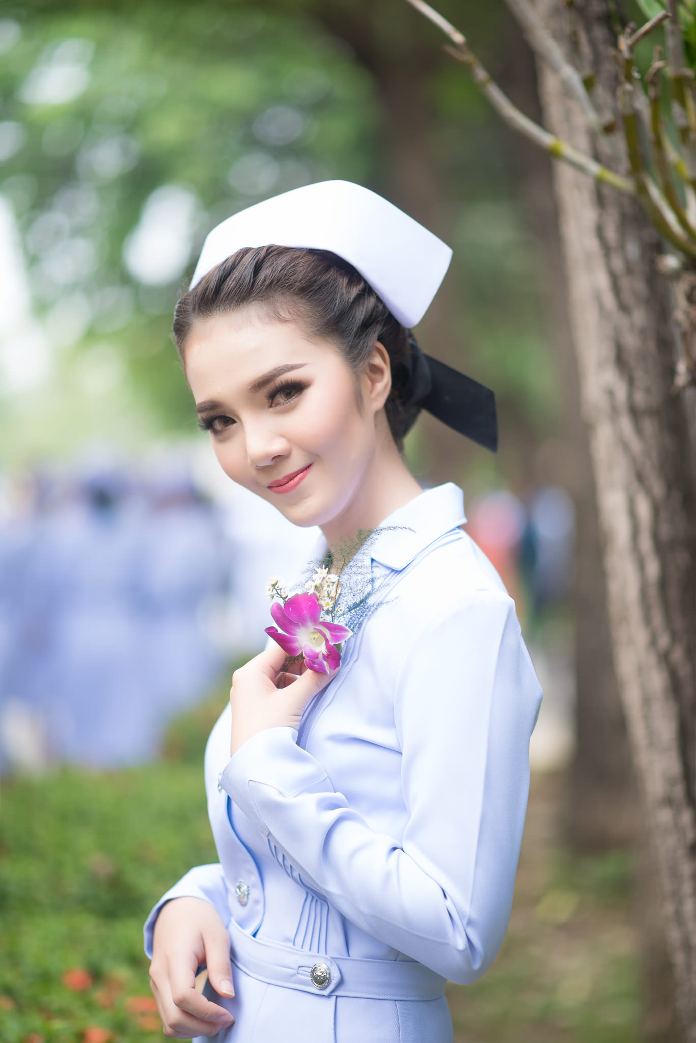 รับถ่ายรูปงานรับปริญญาวิทยาลัยพยาบาล