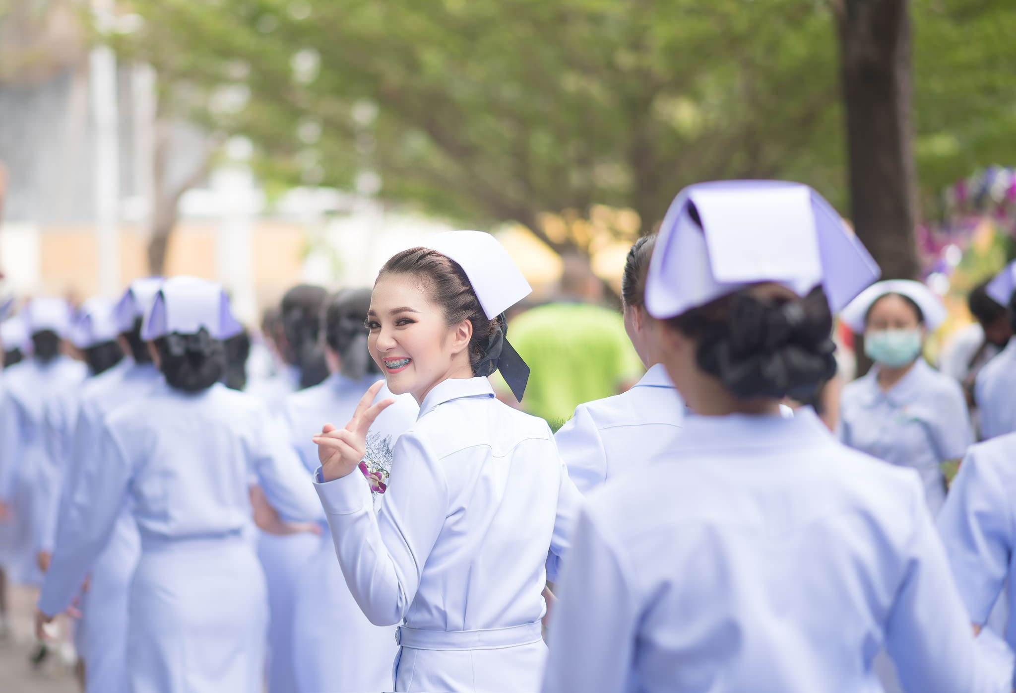 รับถ่ายรูปงานรับปริญญาวิทยาลัยพยาบาล