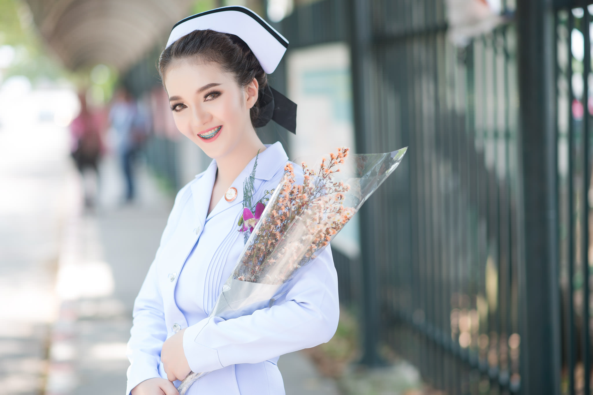 รับถ่ายรูปงานรับปริญญาวิทยาลัยพยาบาล