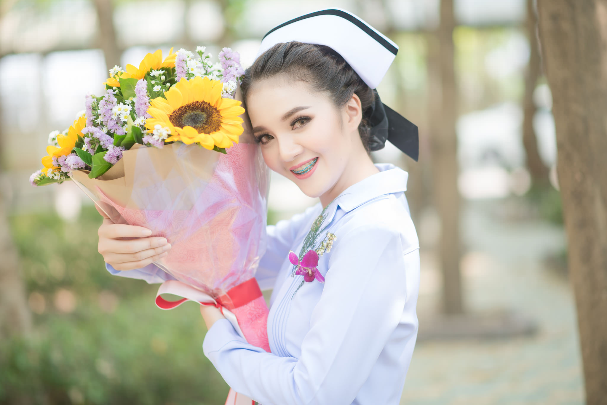 รับถ่ายรูปงานรับปริญญาวิทยาลัยพยาบาล