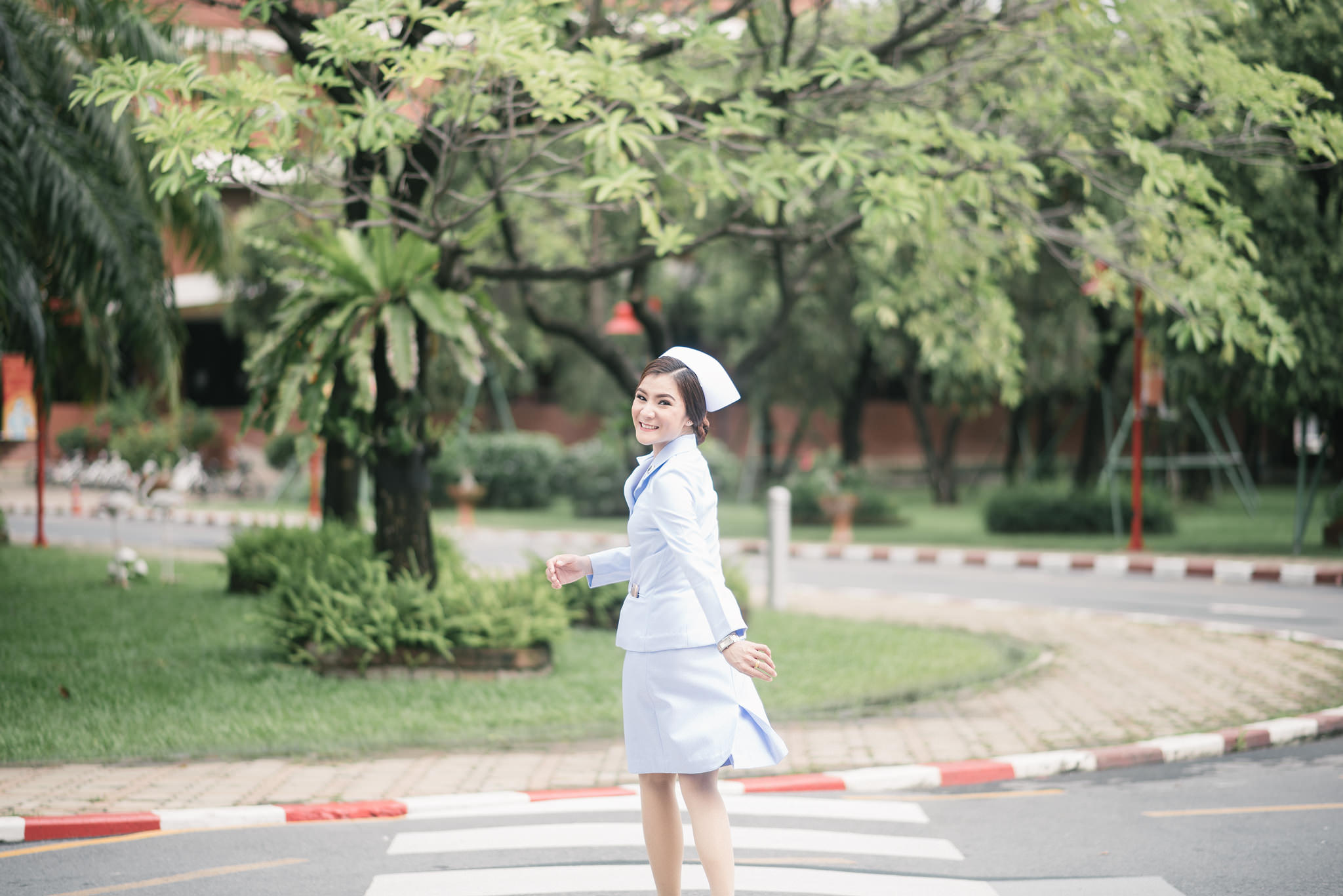 รับถ่ายรูปงานรับปริญญาวิทยาลัยพยาบาล