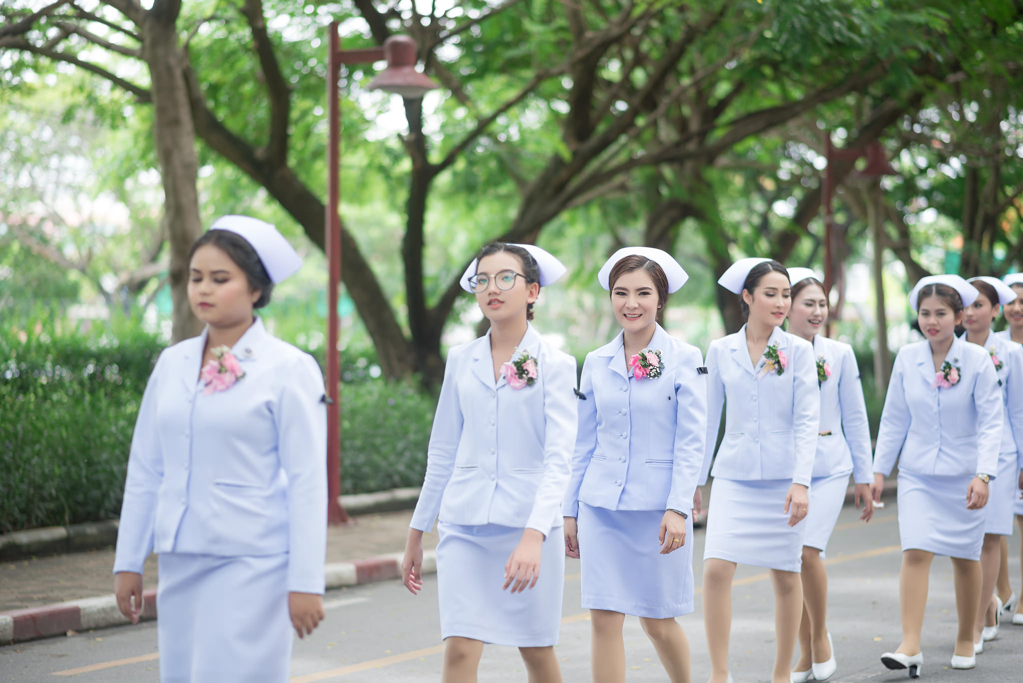 รับถ่ายรูปงานรับปริญญาวิทยาลัยพยาบาล