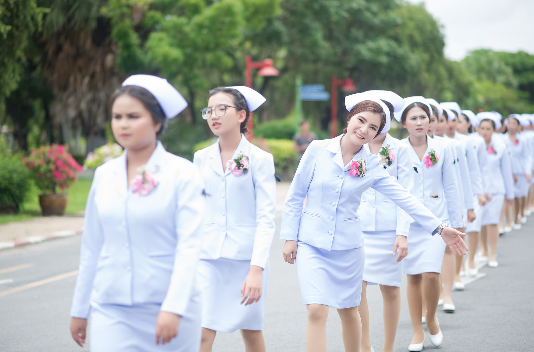 รับถ่ายรูปงานรับปริญญาวิทยาลัยพยาบาล