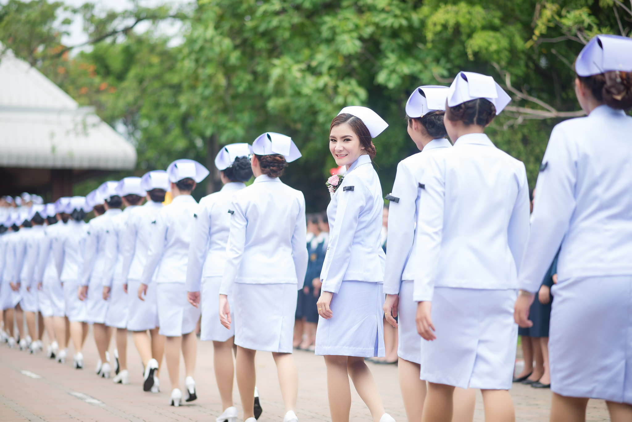 รับถ่ายรูปงานรับปริญญาวิทยาลัยพยาบาล