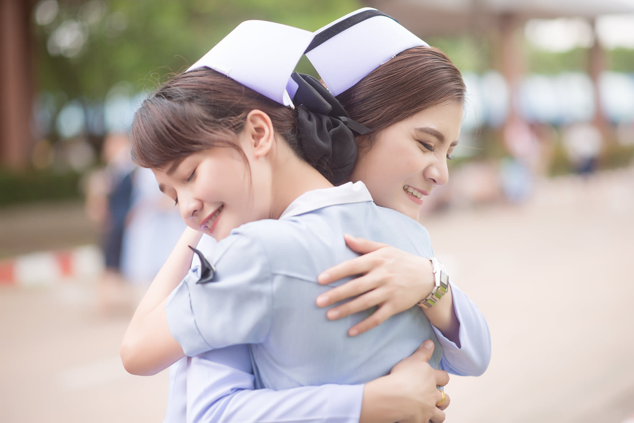 รับถ่ายรูปงานรับปริญญาวิทยาลัยพยาบาล