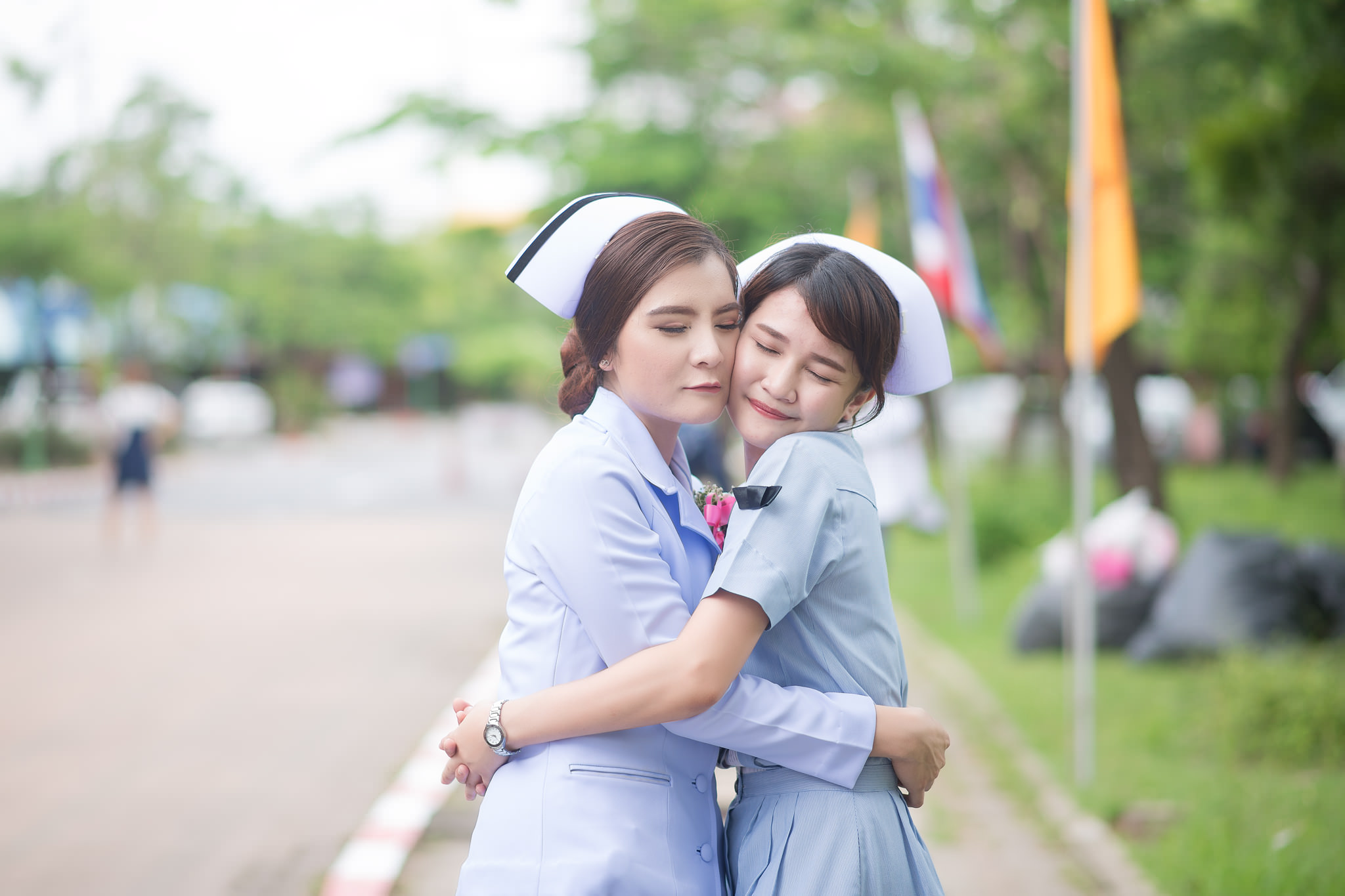 รับถ่ายรูปงานรับปริญญาวิทยาลัยพยาบาล
