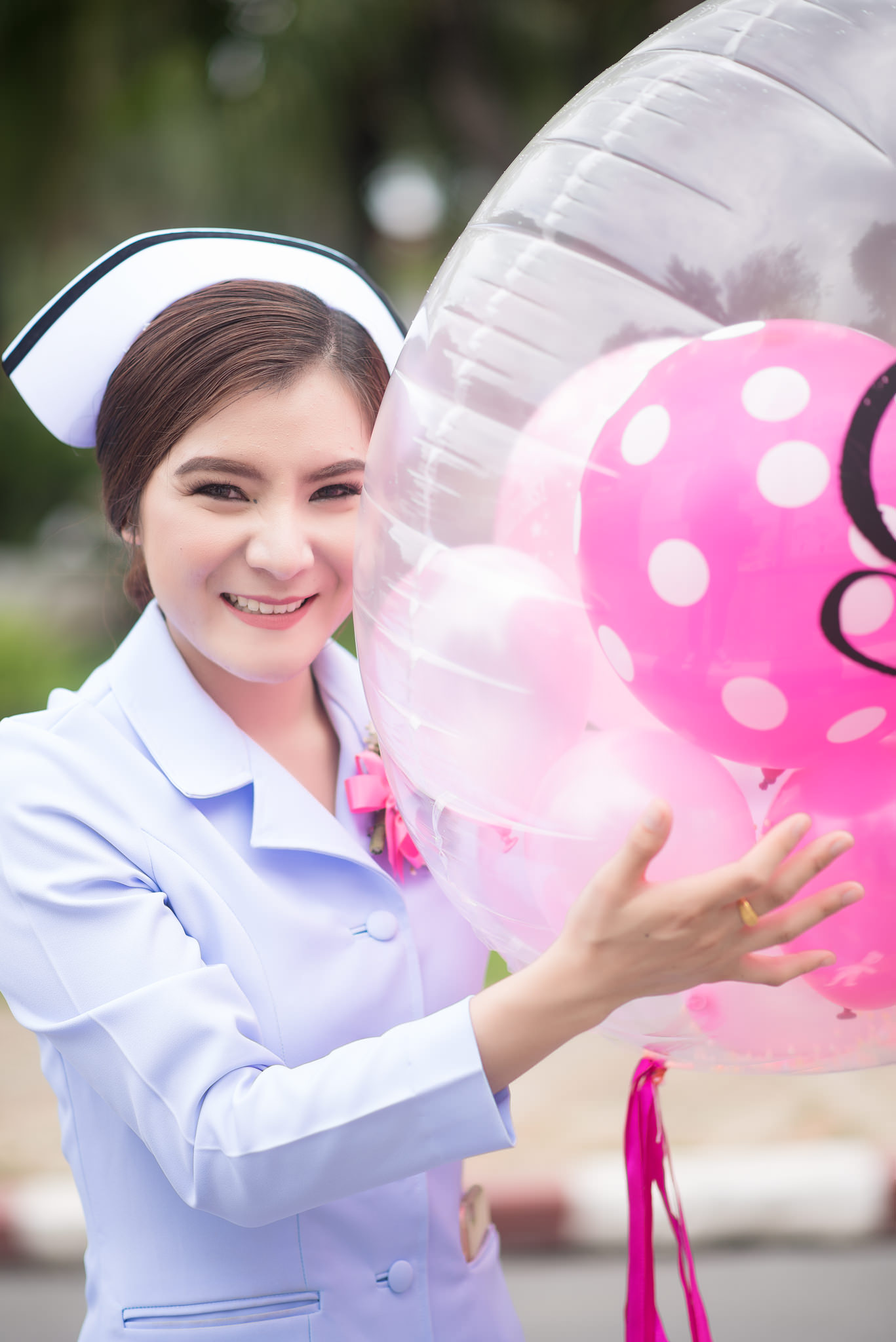 รับถ่ายรูปงานรับปริญญาวิทยาลัยพยาบาล