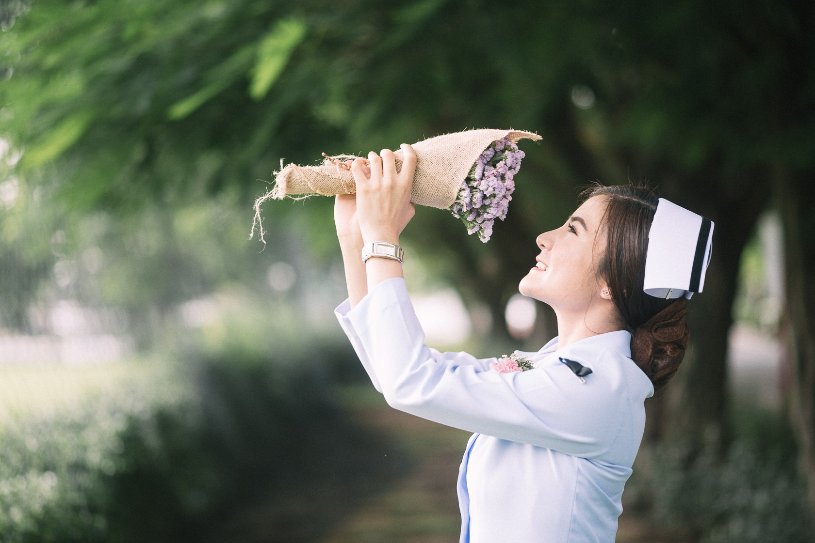 รับถ่ายรูปงานรับปริญญาวิทยาลัยพยาบาล