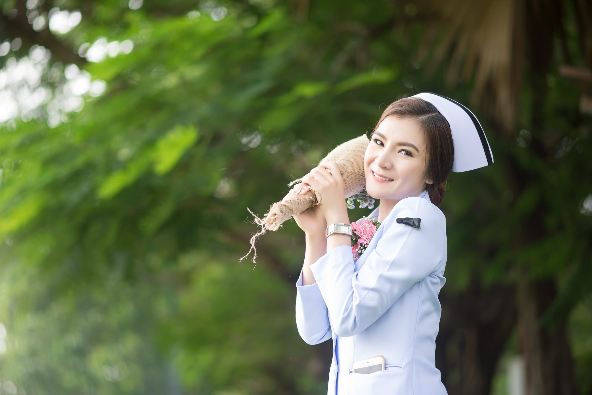 รับถ่ายรูปงานรับปริญญาวิทยาลัยพยาบาล