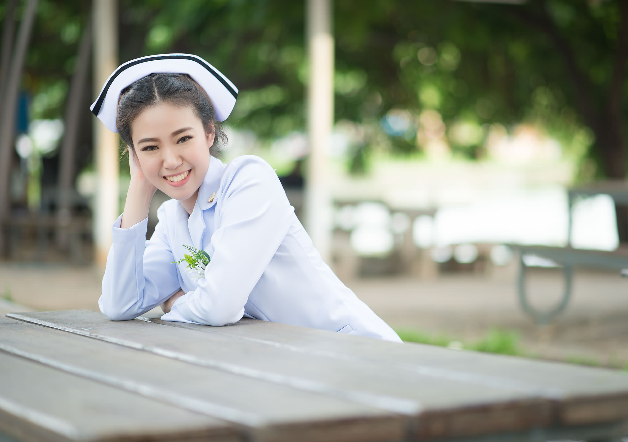 งานพิธีรับหมวก รับขีด รับแถบ พยาบาล