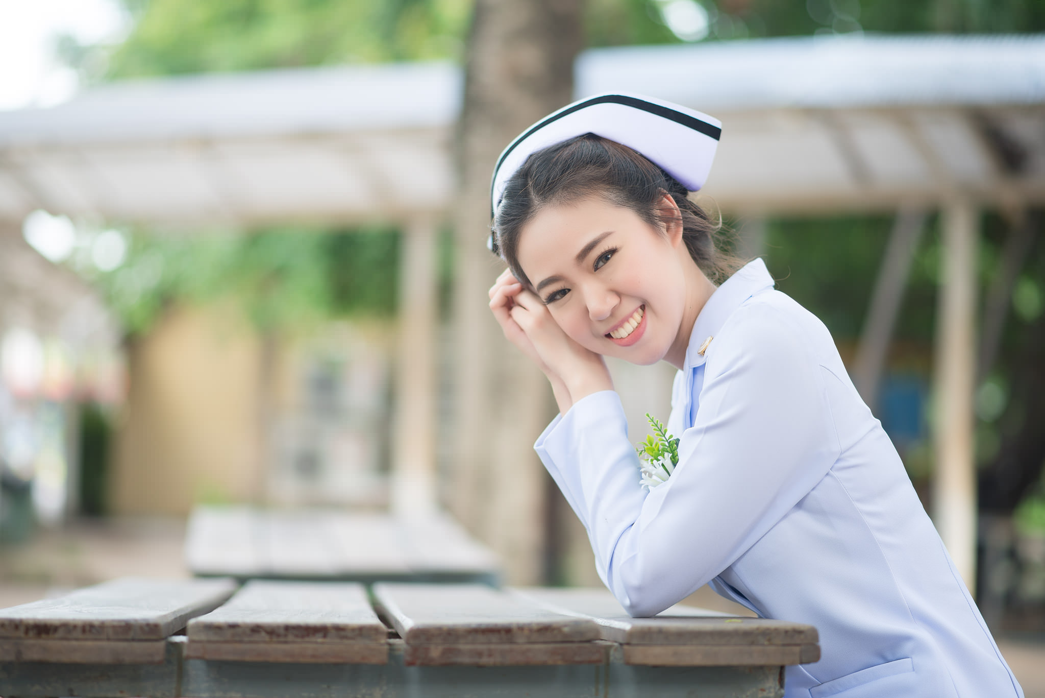 รับถ่ายรูปงานรับปริญญาวิทยาลัยพยาบาล