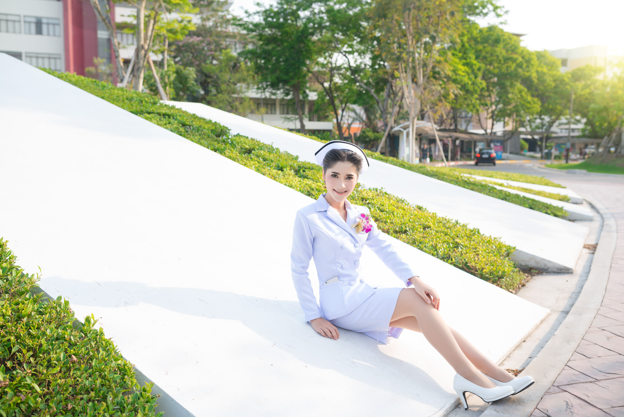 รับถ่ายรูปงานรับปริญญาวิทยาลัยพยาบาล