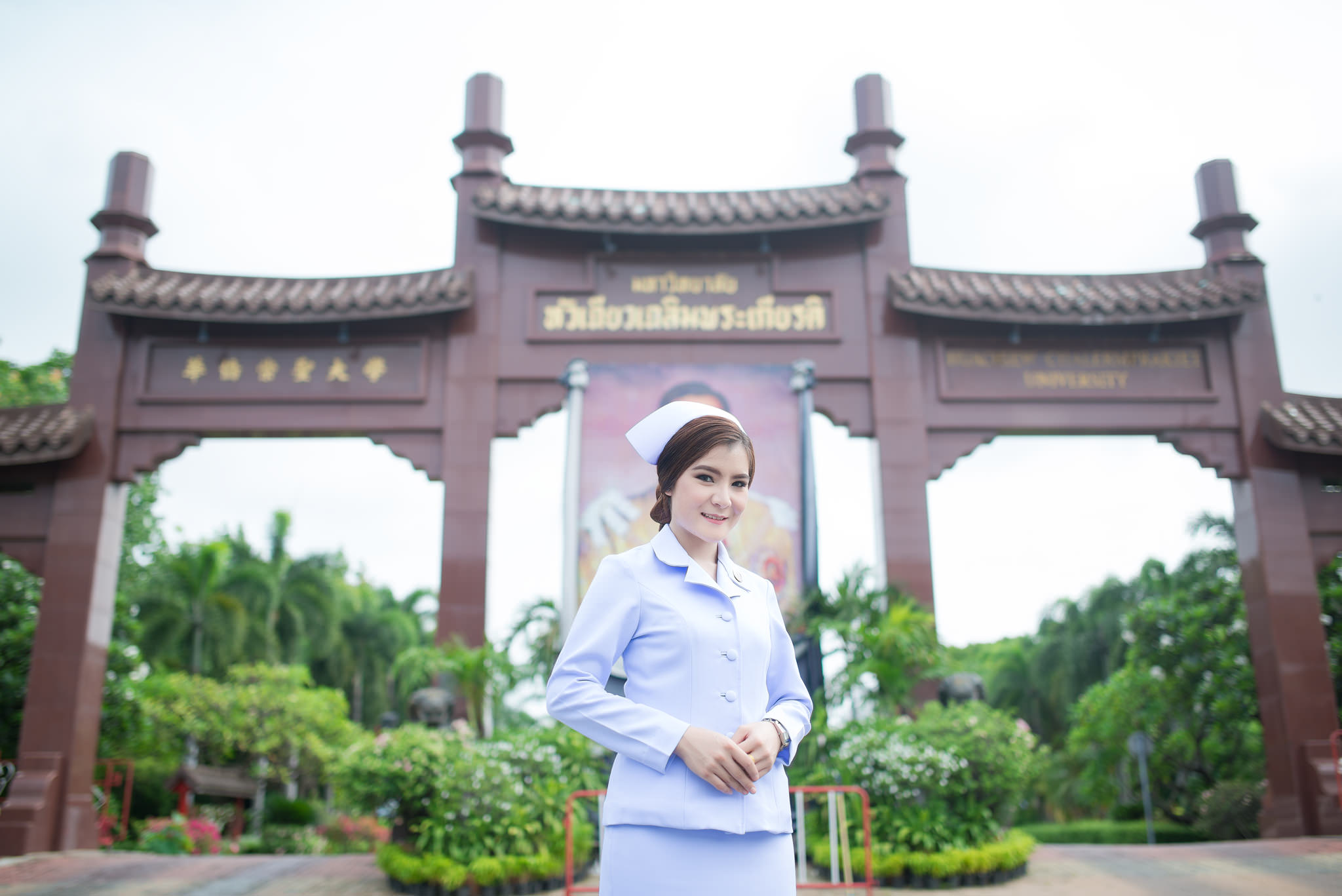 รับถ่ายรูปงานรับปริญญาวิทยาลัยพยาบาล
