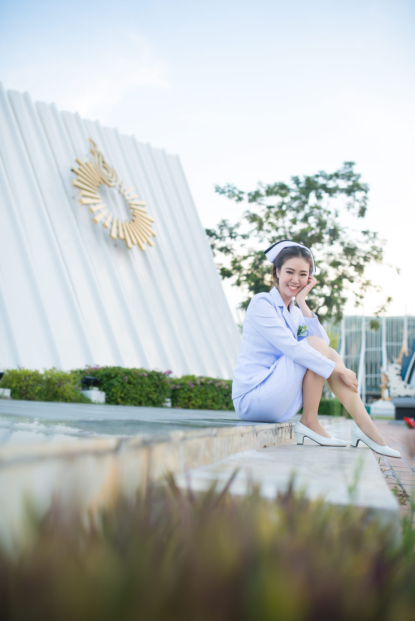 รับถ่ายรูปงานรับปริญญาวิทยาลัยพยาบาล