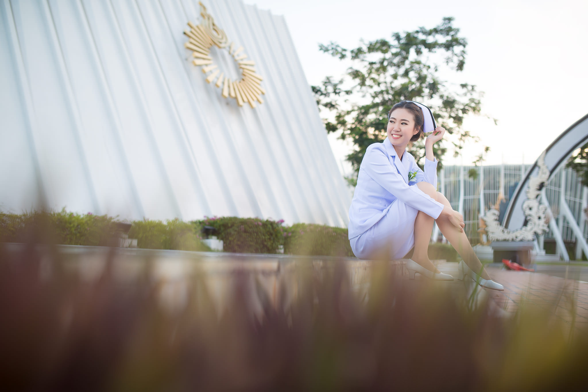 รับถ่ายรูปงานรับปริญญาวิทยาลัยพยาบาล
