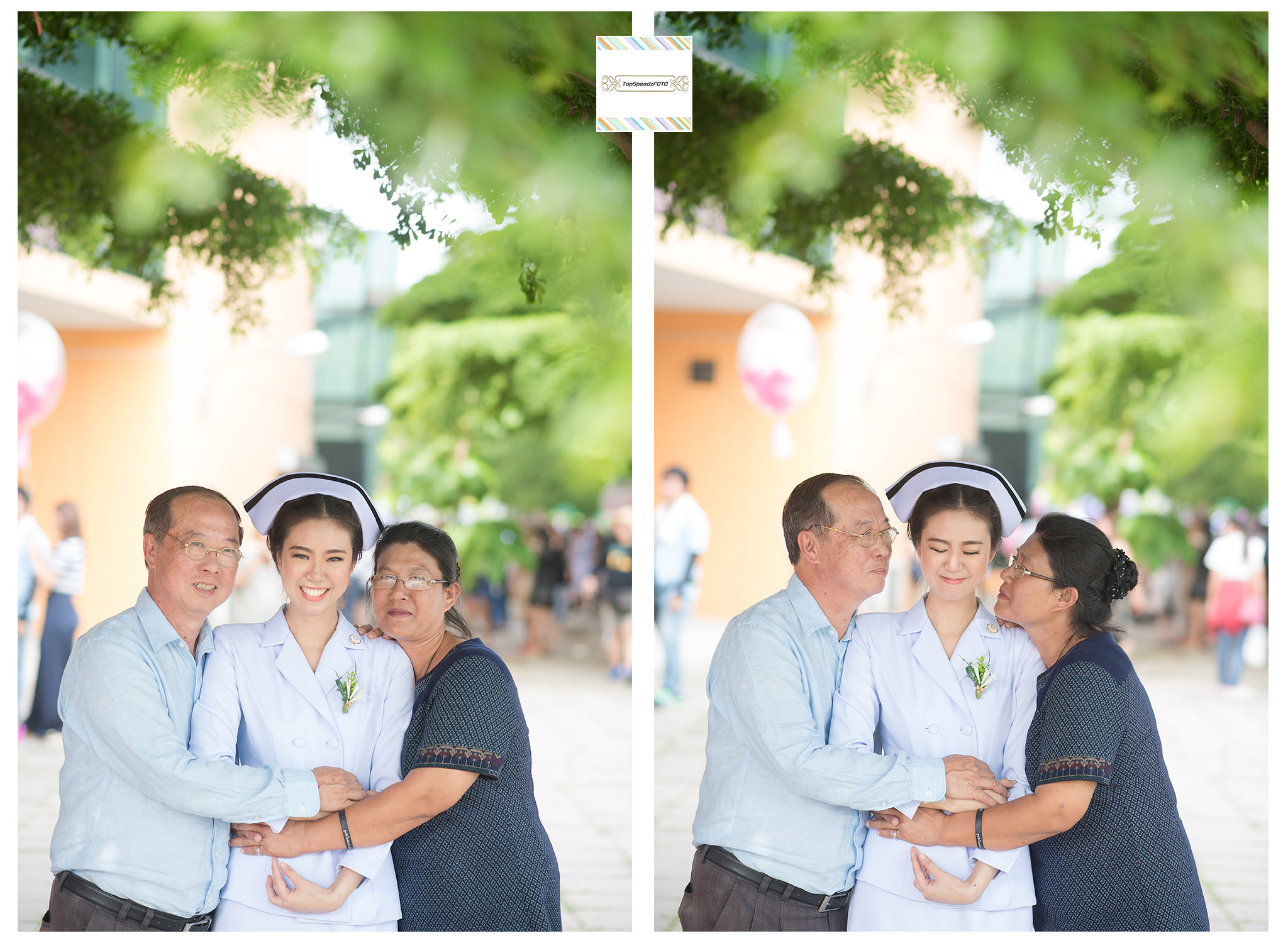 รับถ่ายรูปงานรับปริญญาวิทยาลัยพยาบาล